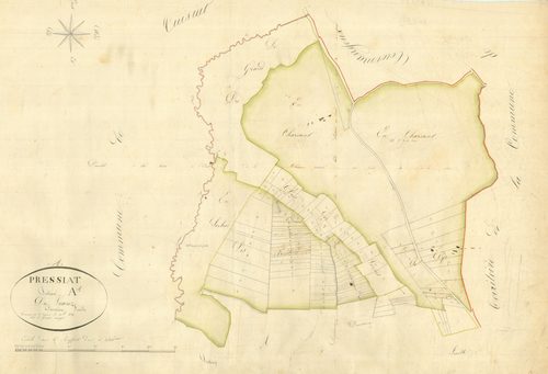 Pressiat - 3 P 8046 - 3 P 8046 -  Feuille 1  (1824)