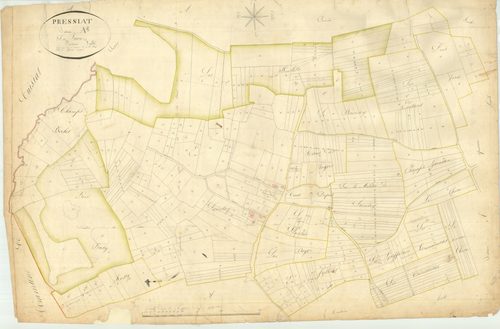 Pressiat - 3 P 8047 - 3 P 8047 -  Feuille 2  (1824)