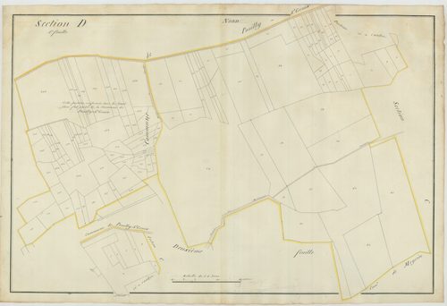 Prévessin - 3 P 10182-8 - 3 P 10182-8 -  Feuille 1  (1806)