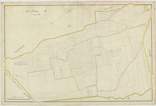 Prévessin - 3 P 10182-3 - 3 P 10182-3 -  Feuille 2  (1806)