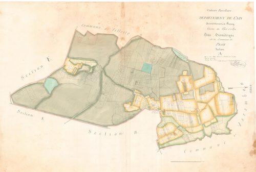 Priay - 3 P 10073-2 - 3 P 10073-2 -  Feuille 1  (1808)