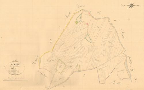Pugieu - 3 P 8121 - 3 P 8121 -  Feuille 1  (1833)