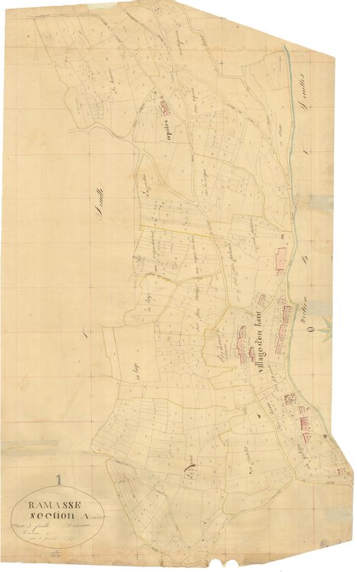 Ramasse - 3 P 8128 - 3 P 8128 -  Feuille 2  (1827)