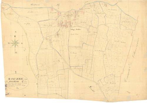 Ramasse - 3 P 8132 - 3 P 8132 -  Feuille 1  (1827)
