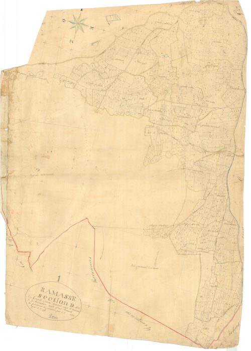 Ramasse - 3 P 8134 - 3 P 8134 -  Feuille 1  (1827)