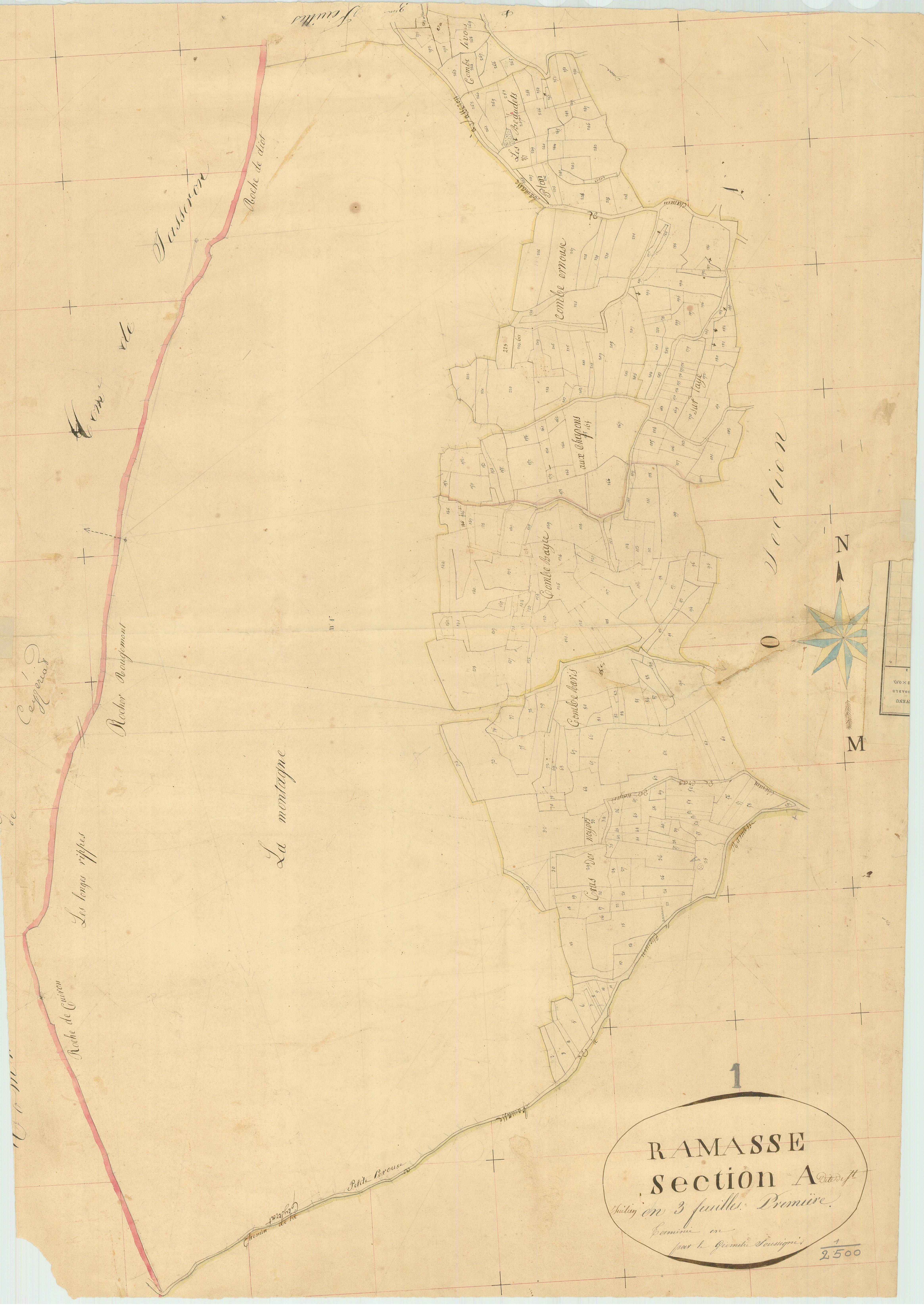 Ramasse - 3 P 8127 - 3 P 8127 -  Feuille 1  (1827)