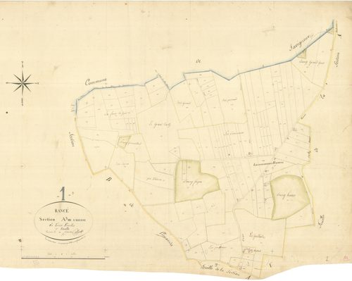 Rancé - 3 P 8138 - 3 P 8138 -  Feuille 3  (1823)