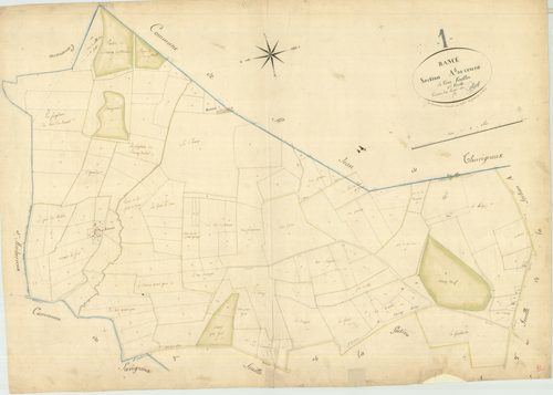 Rancé - 3 P 8136 - 3 P 8136 -  Feuille 1  (1823)