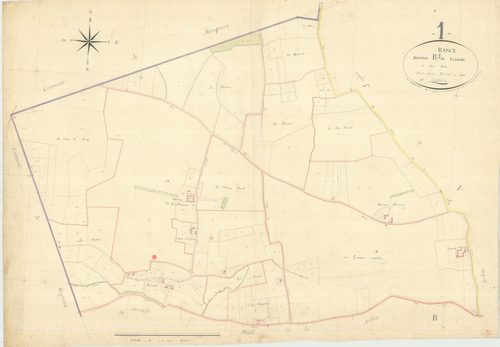 Rancé - 3 P 8139 - 3 P 8139 -  Feuille 1  (1823)