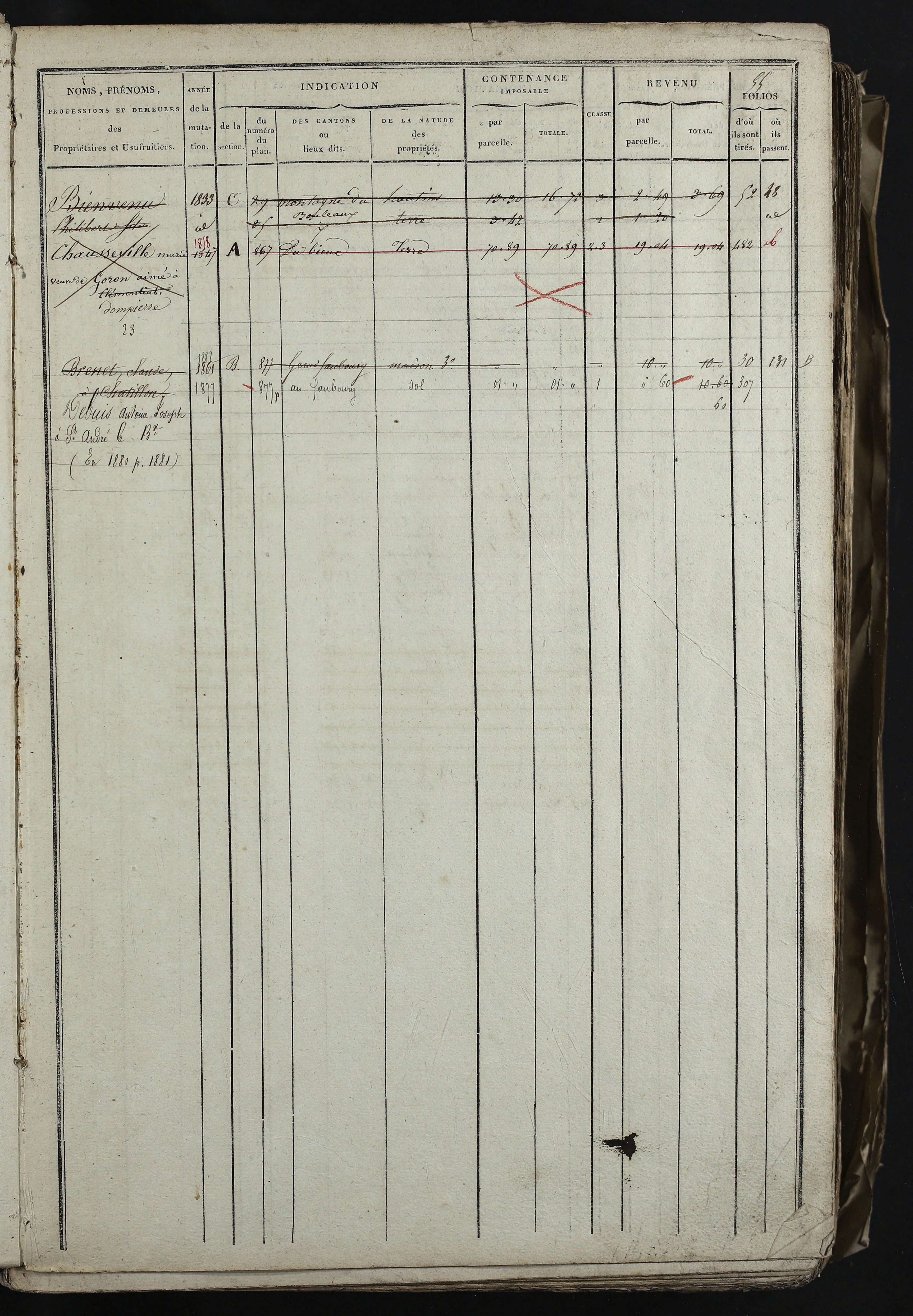 Relevant - 3 P 741 - 3 P 741 -  Folios 1 à 980  (1832-1846)