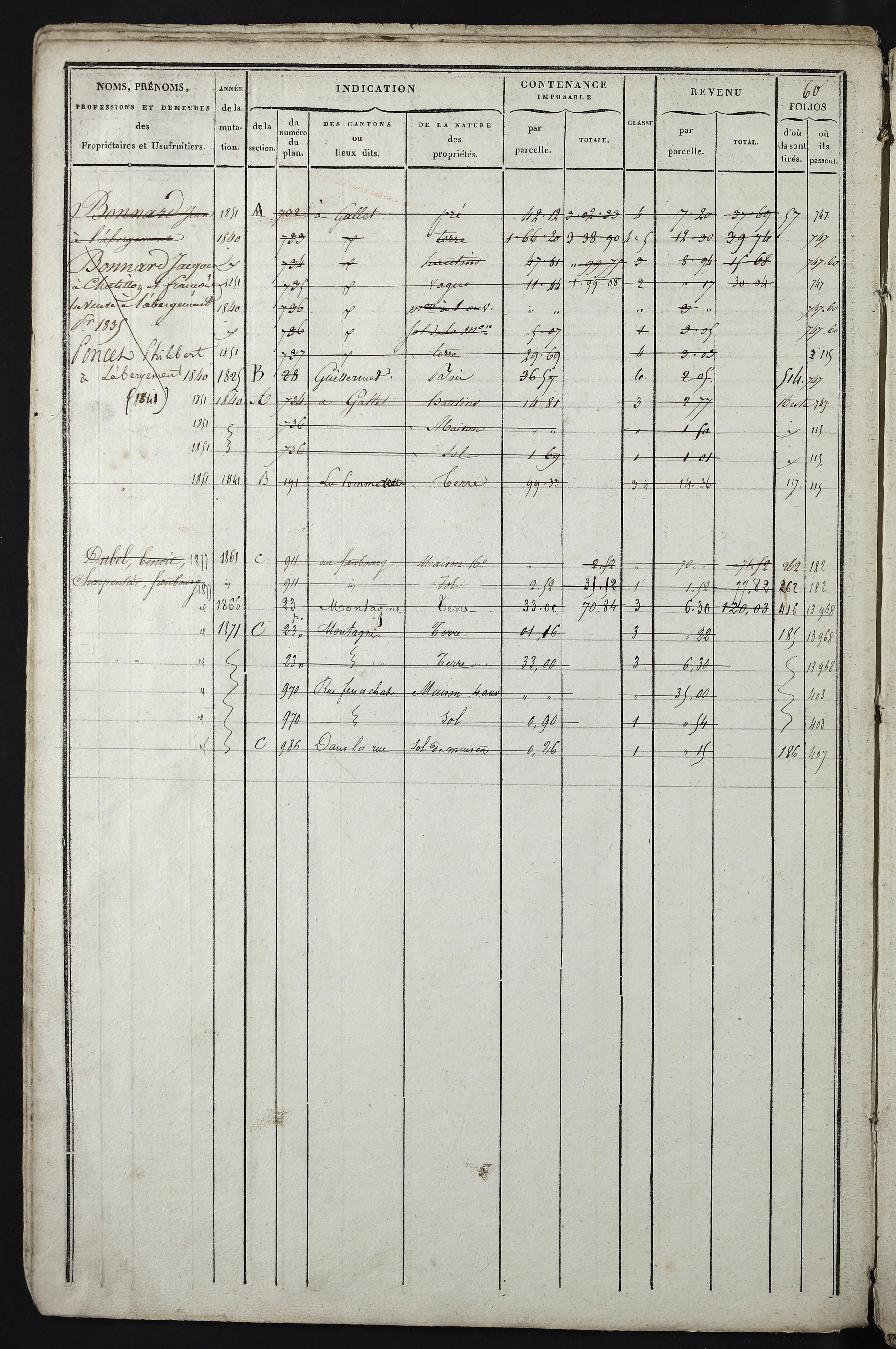 Relevant - 3 P 741 - 3 P 741 -  Folios 1 à 980  (1832-1846)