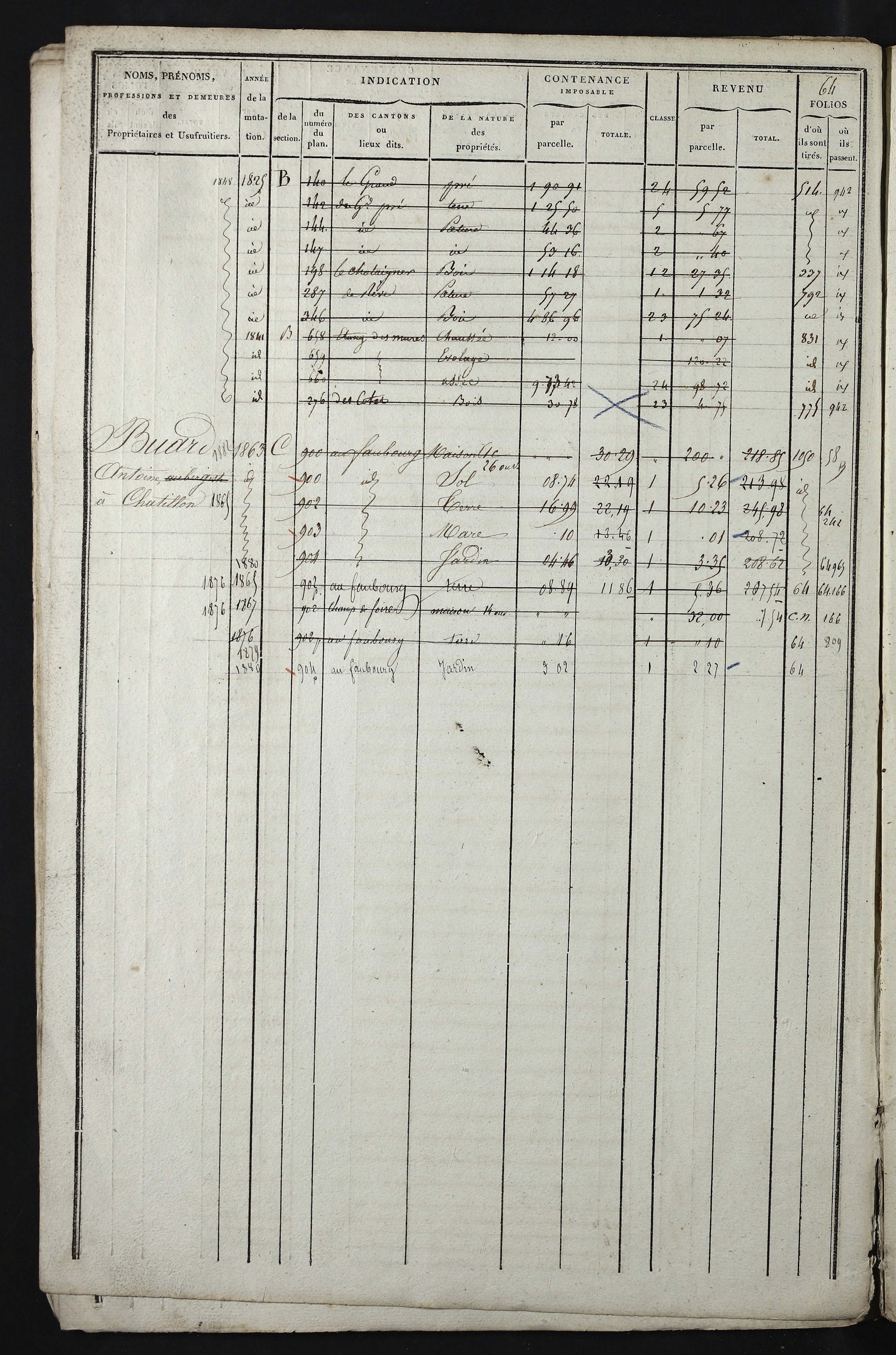 Relevant - 3 P 741 - 3 P 741 -  Folios 1 à 980  (1832-1846)