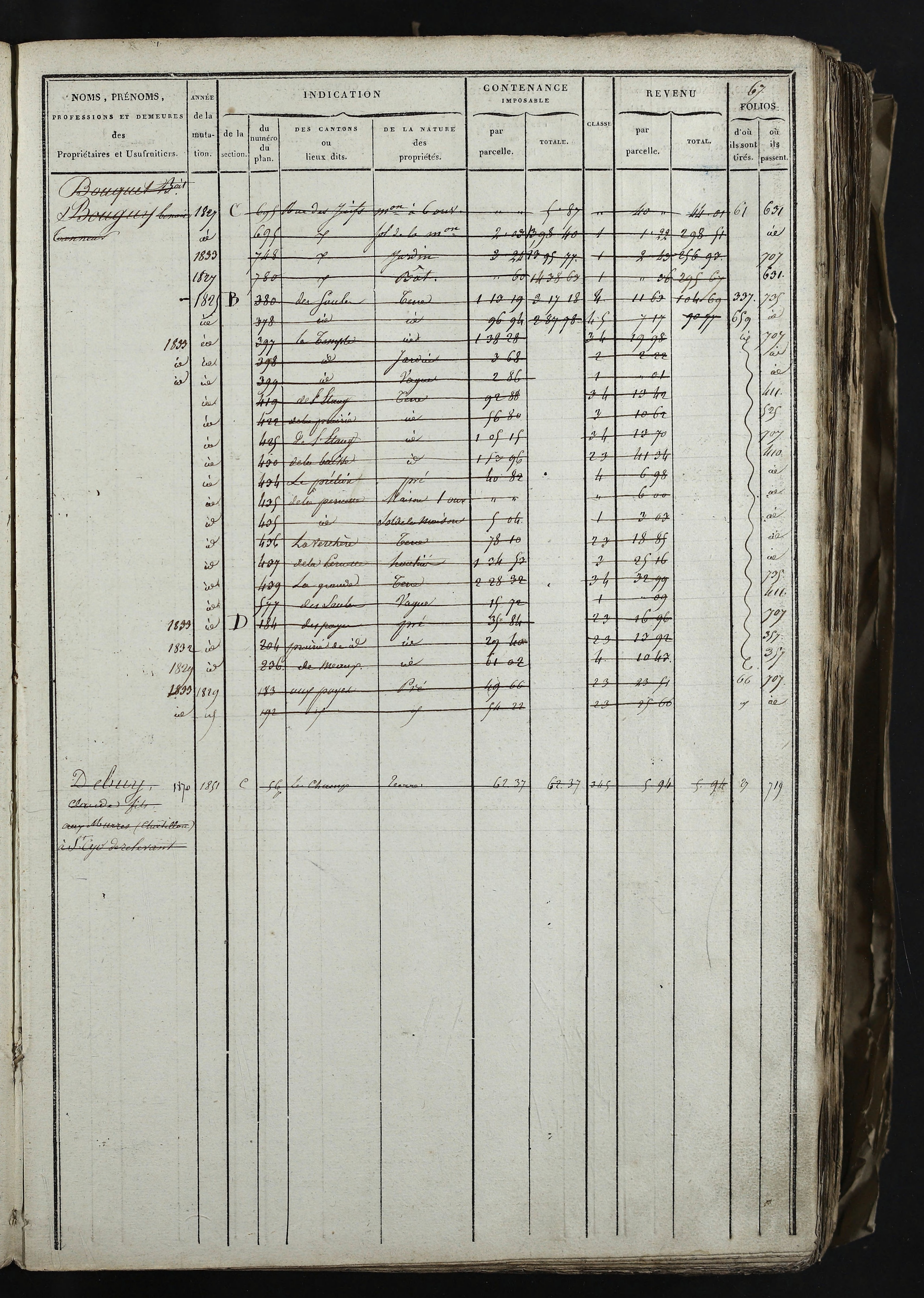 Relevant - 3 P 741 - 3 P 741 -  Folios 1 à 980  (1832-1846)