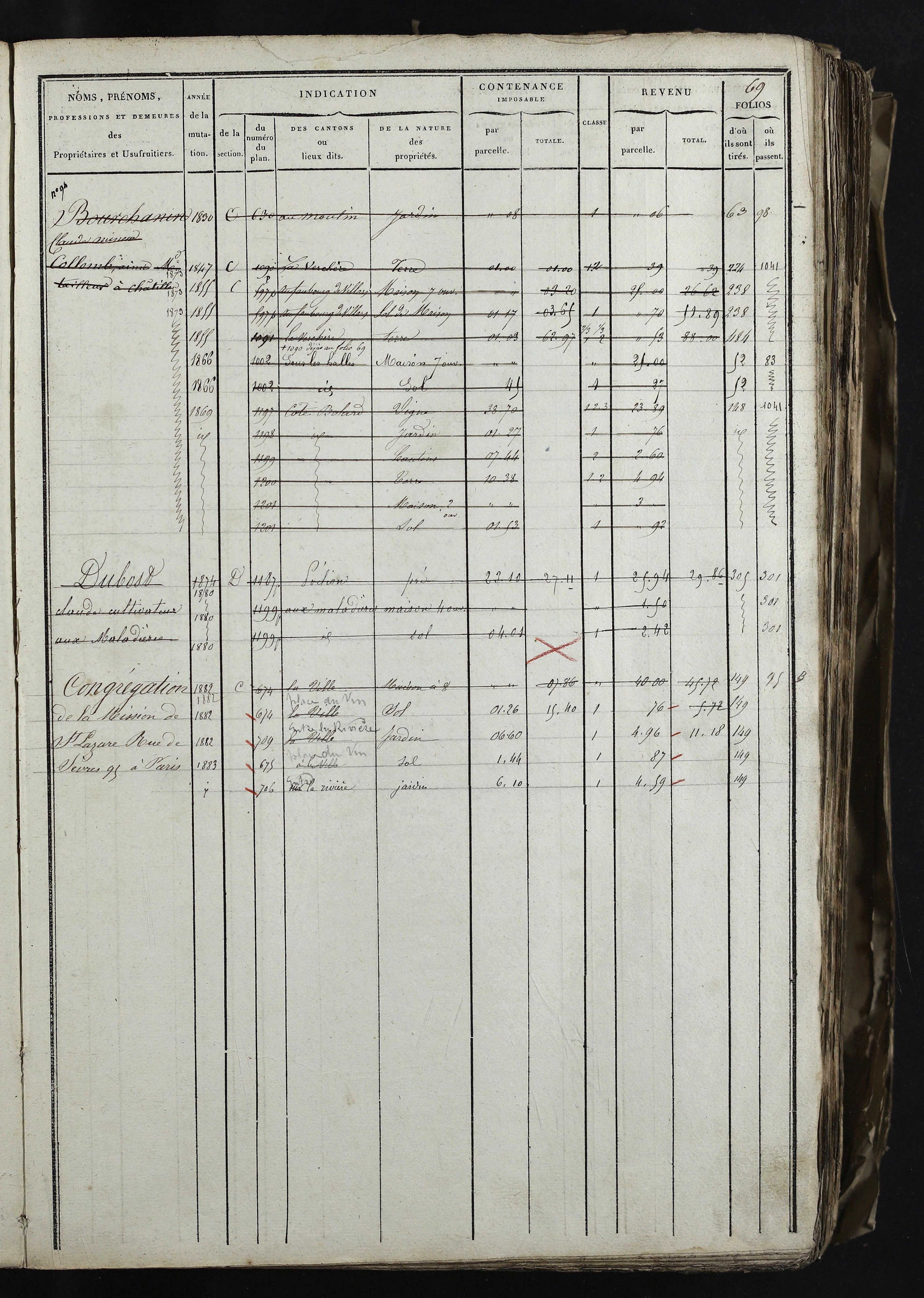 Relevant - 3 P 741 - 3 P 741 -  Folios 1 à 980  (1832-1846)