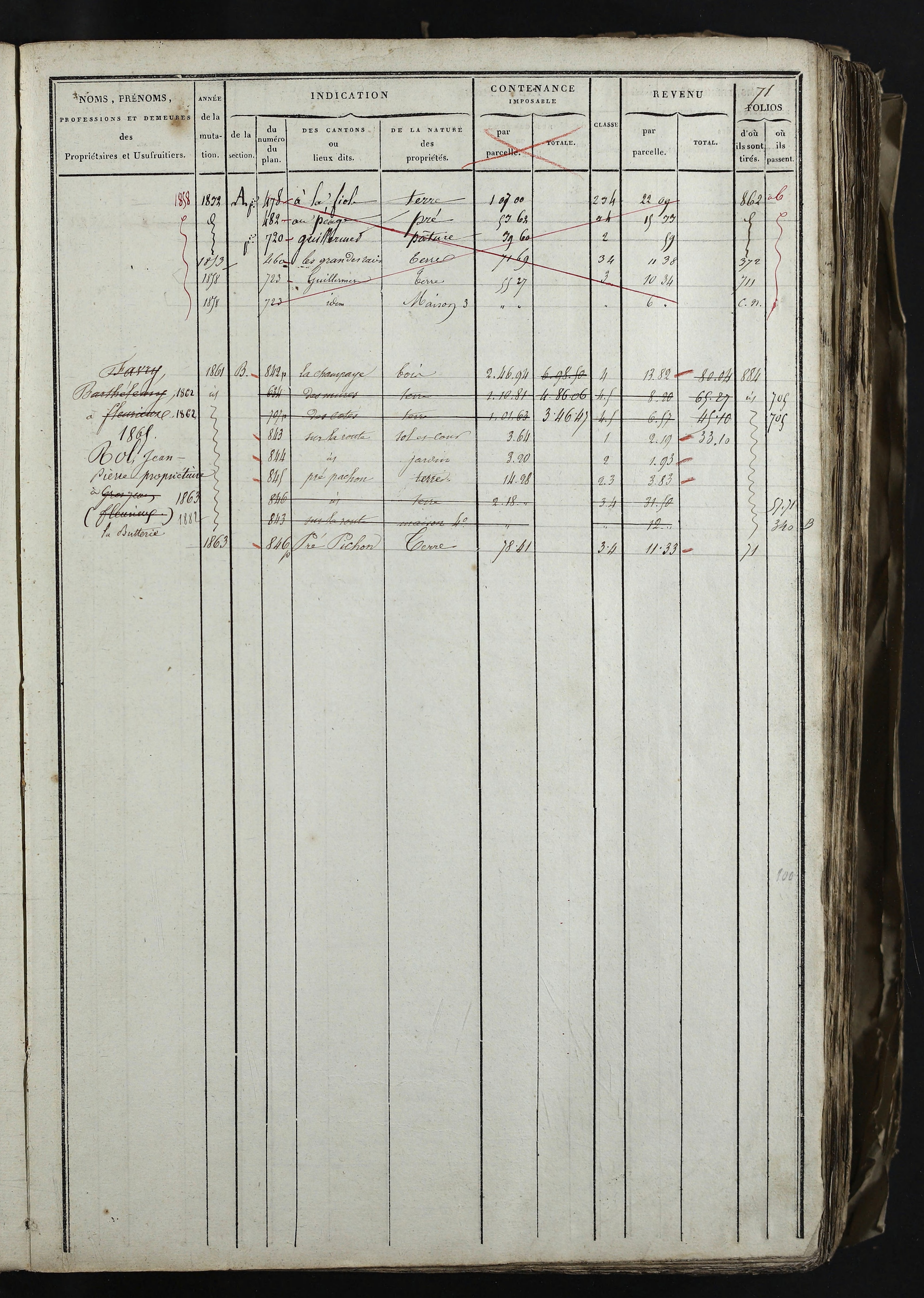 Relevant - 3 P 741 - 3 P 741 -  Folios 1 à 980  (1832-1846)