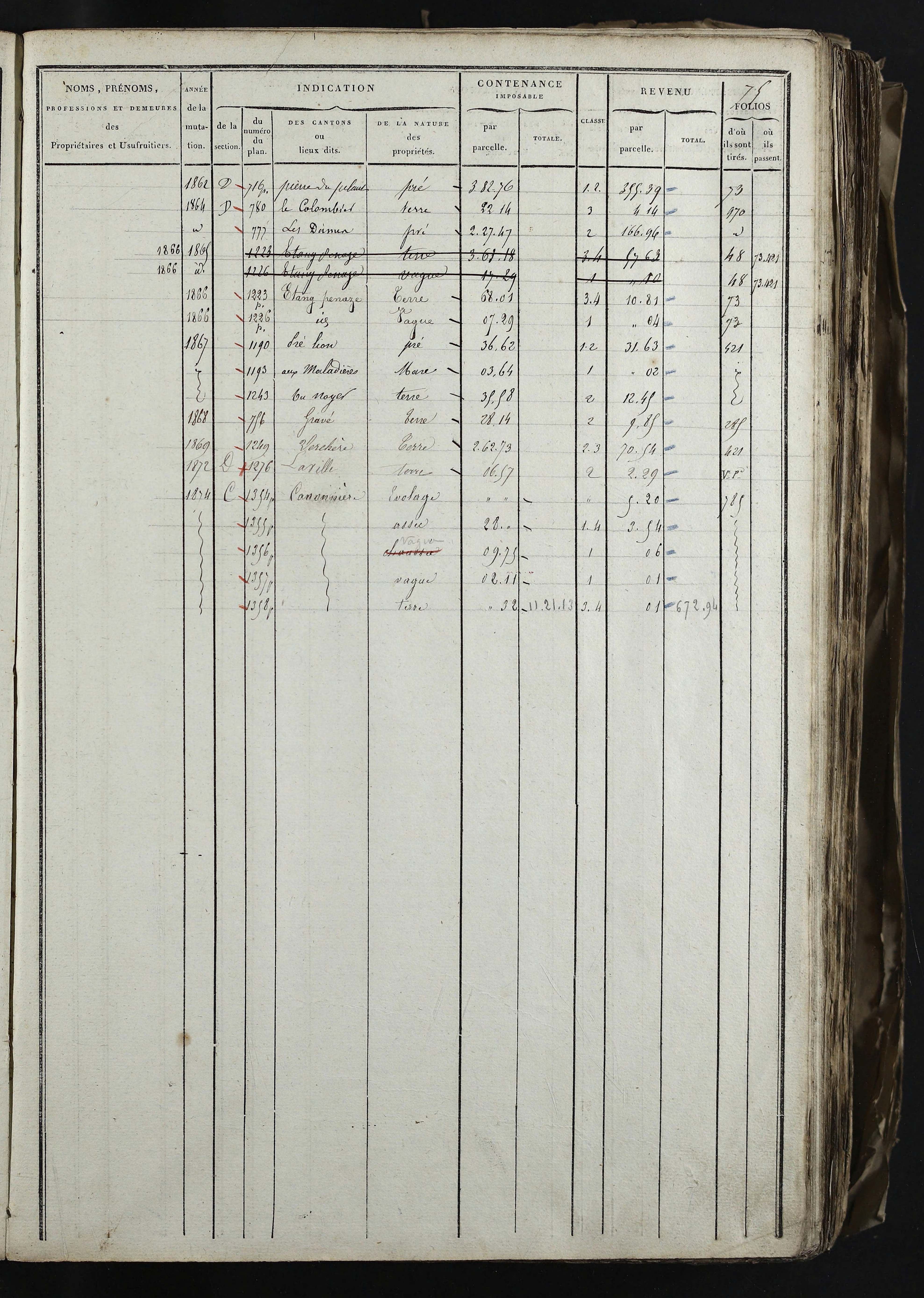 Relevant - 3 P 741 - 3 P 741 -  Folios 1 à 980  (1832-1846)