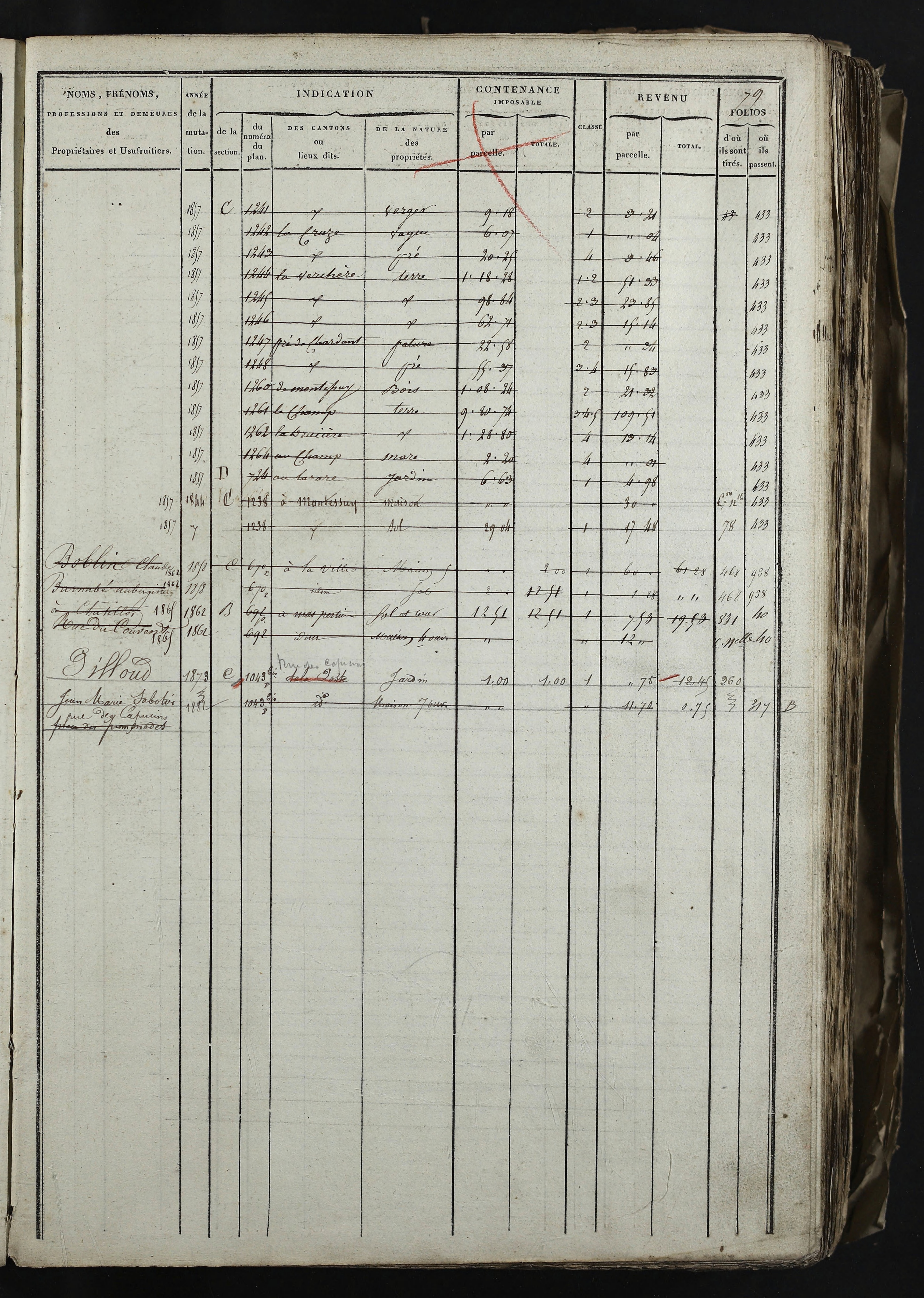 Relevant - 3 P 741 - 3 P 741 -  Folios 1 à 980  (1832-1846)