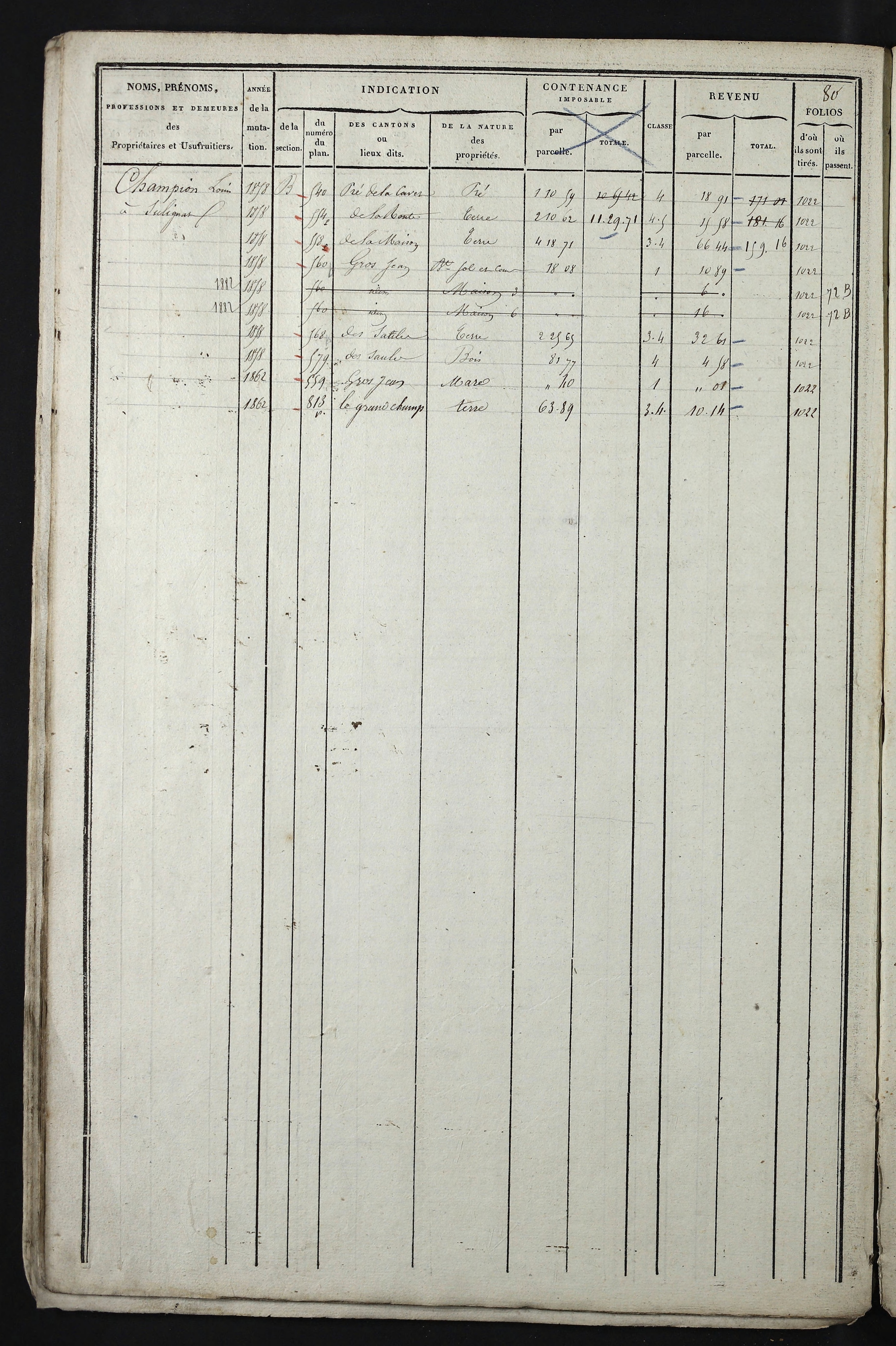 Relevant - 3 P 741 - 3 P 741 -  Folios 1 à 980  (1832-1846)