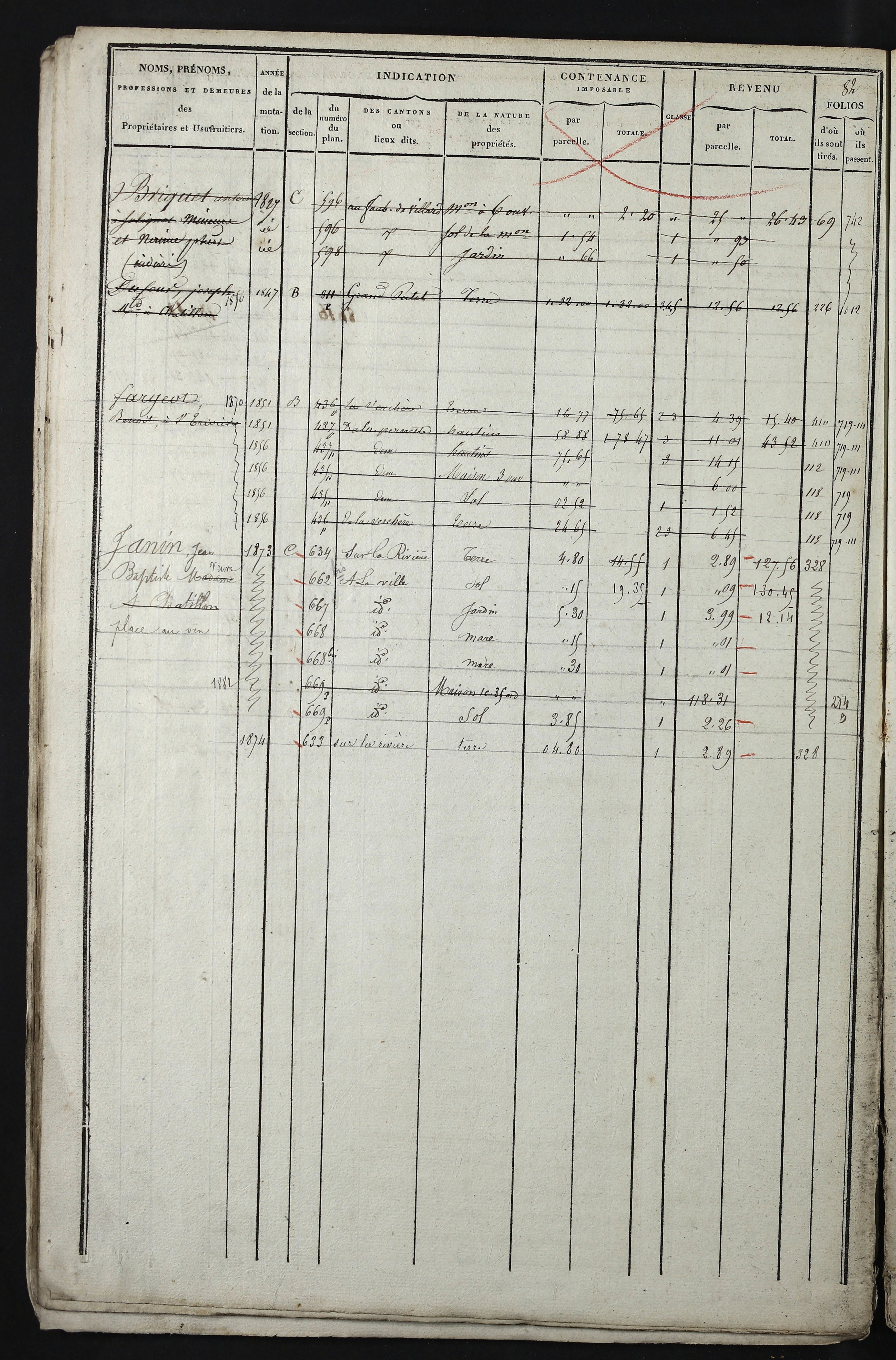 Relevant - 3 P 741 - 3 P 741 -  Folios 1 à 980  (1832-1846)