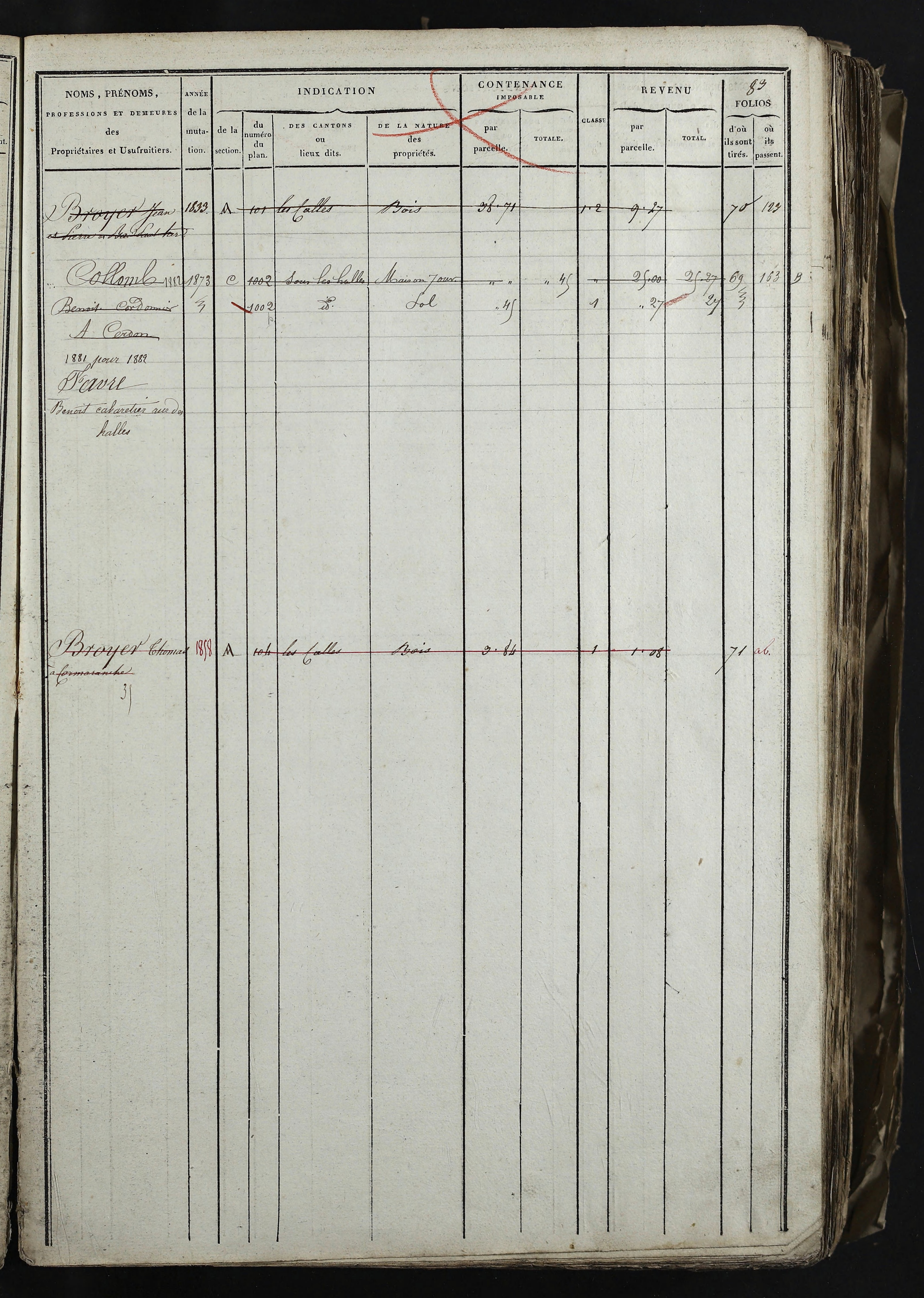 Relevant - 3 P 741 - 3 P 741 -  Folios 1 à 980  (1832-1846)