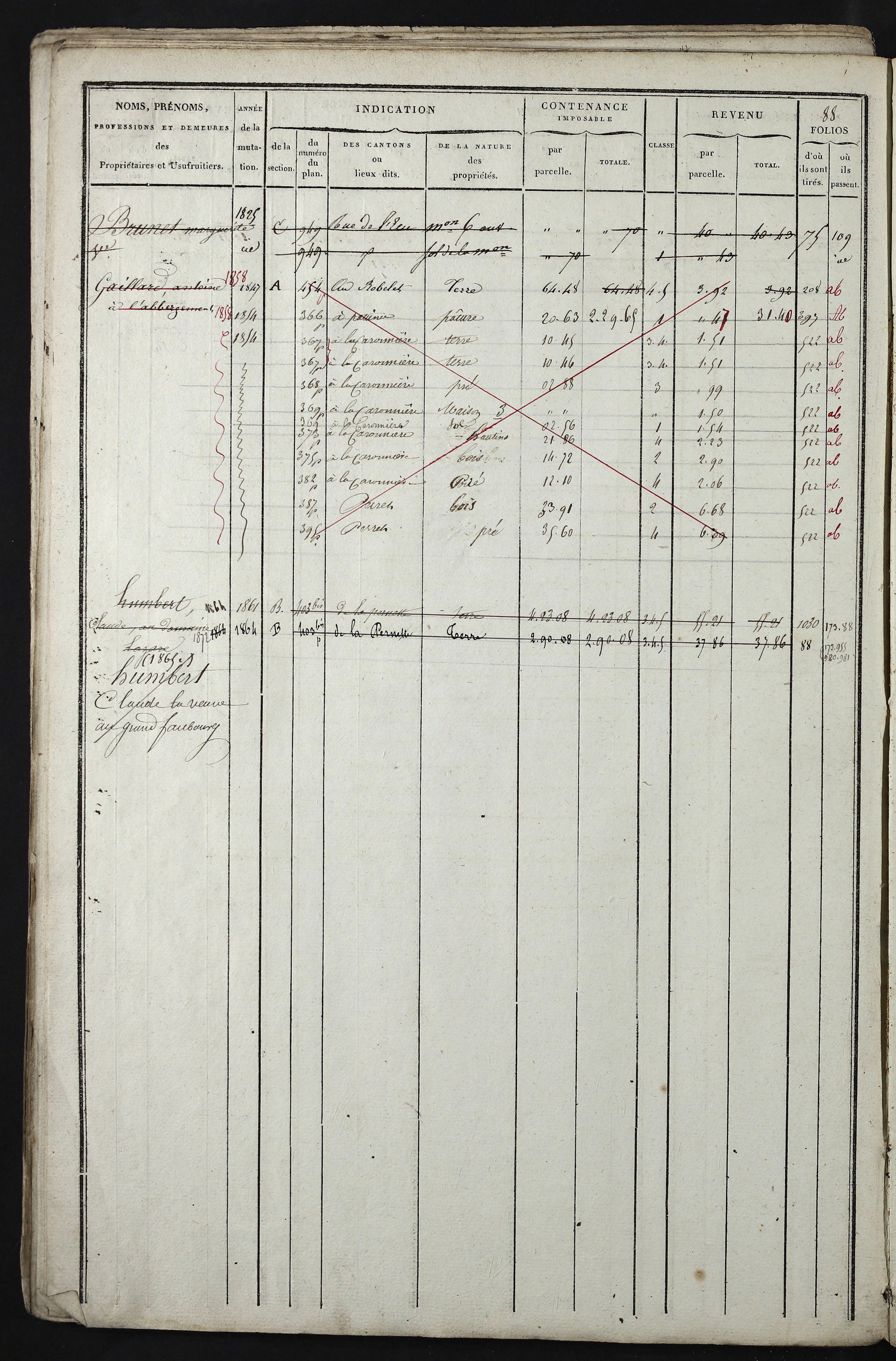 Relevant - 3 P 741 - 3 P 741 -  Folios 1 à 980  (1832-1846)