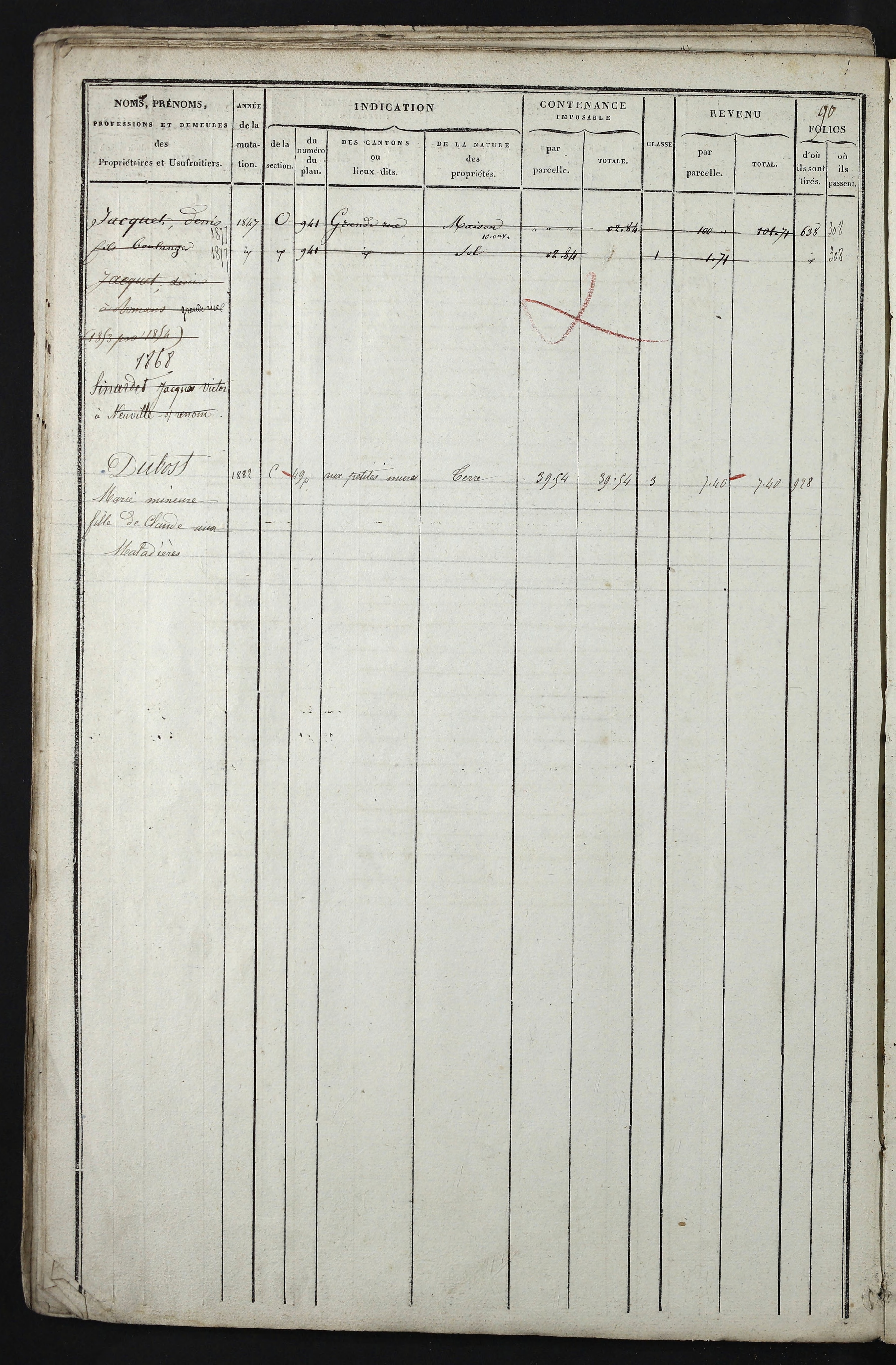 Relevant - 3 P 741 - 3 P 741 -  Folios 1 à 980  (1832-1846)
