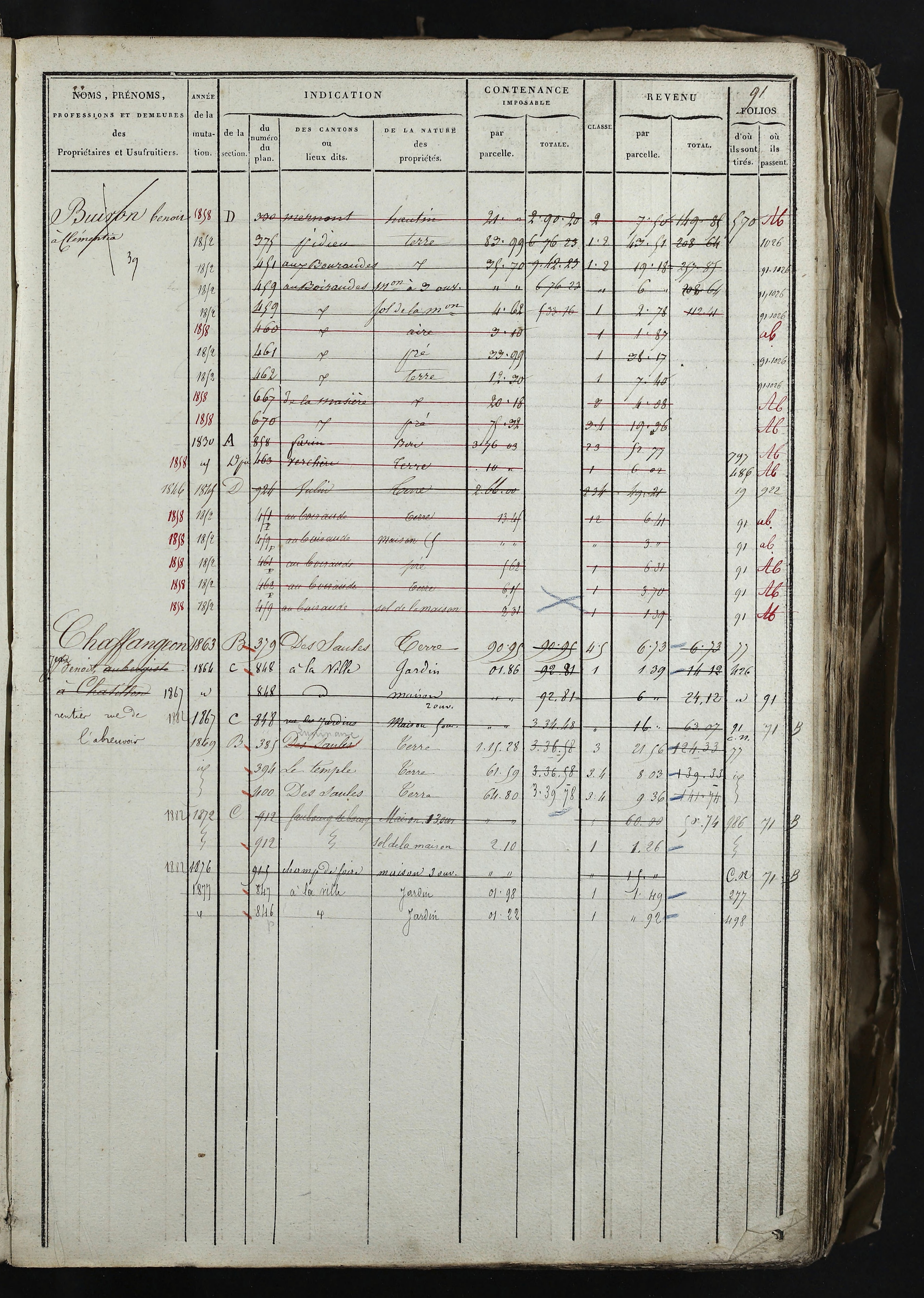 Relevant - 3 P 741 - 3 P 741 -  Folios 1 à 980  (1832-1846)