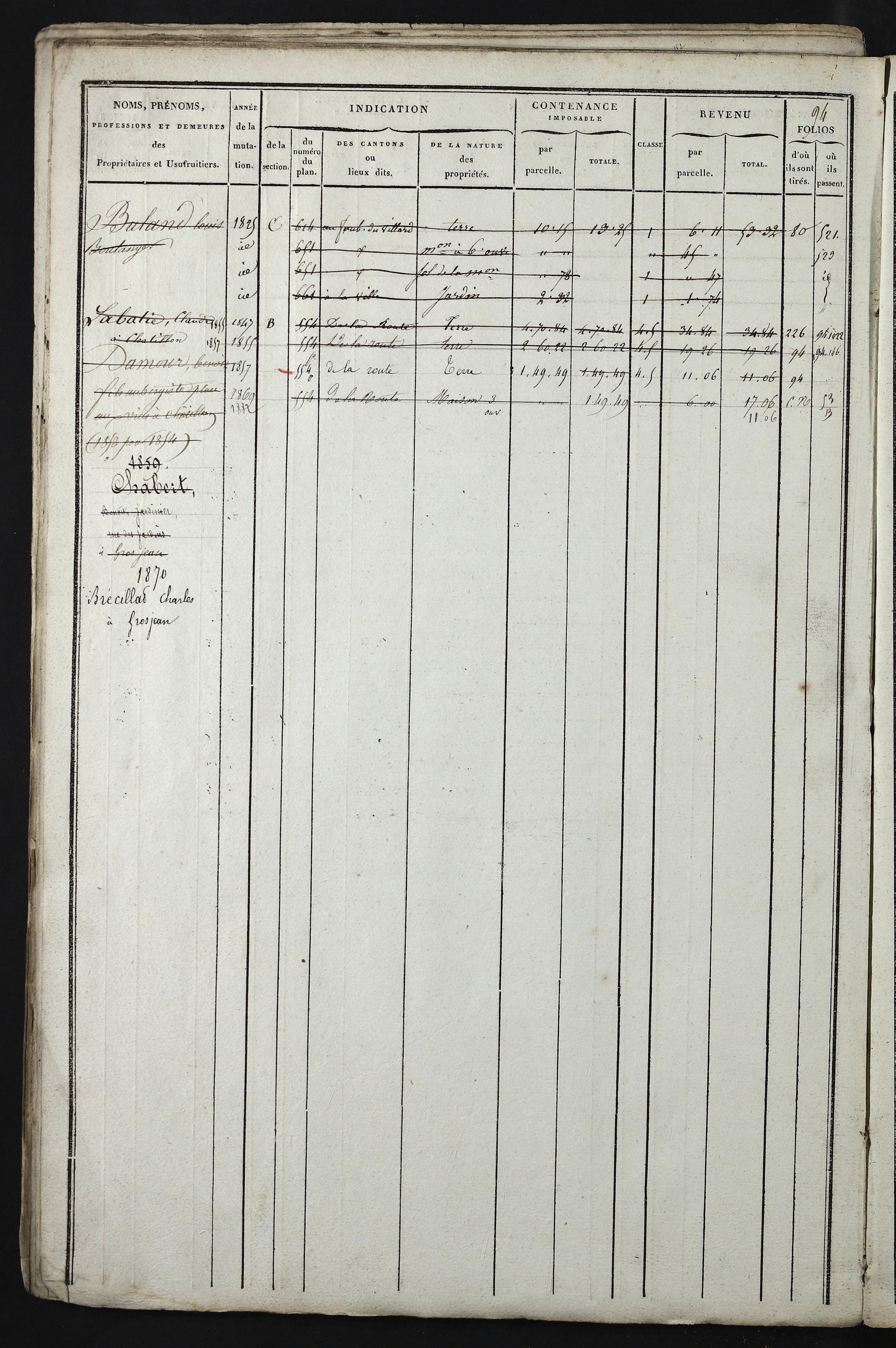 Relevant - 3 P 741 - 3 P 741 -  Folios 1 à 980  (1832-1846)