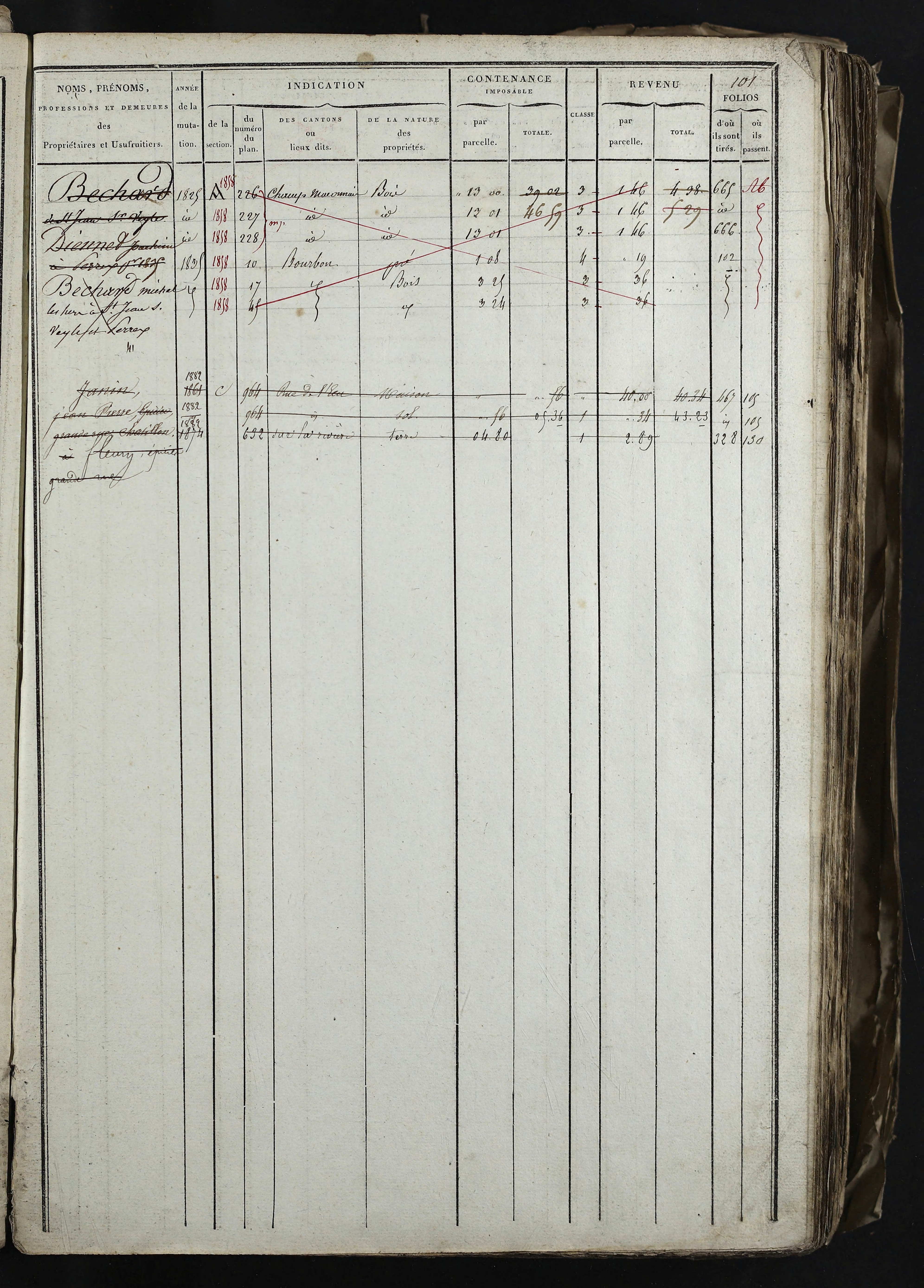 Relevant - 3 P 741 - 3 P 741 -  Folios 1 à 980  (1832-1846)