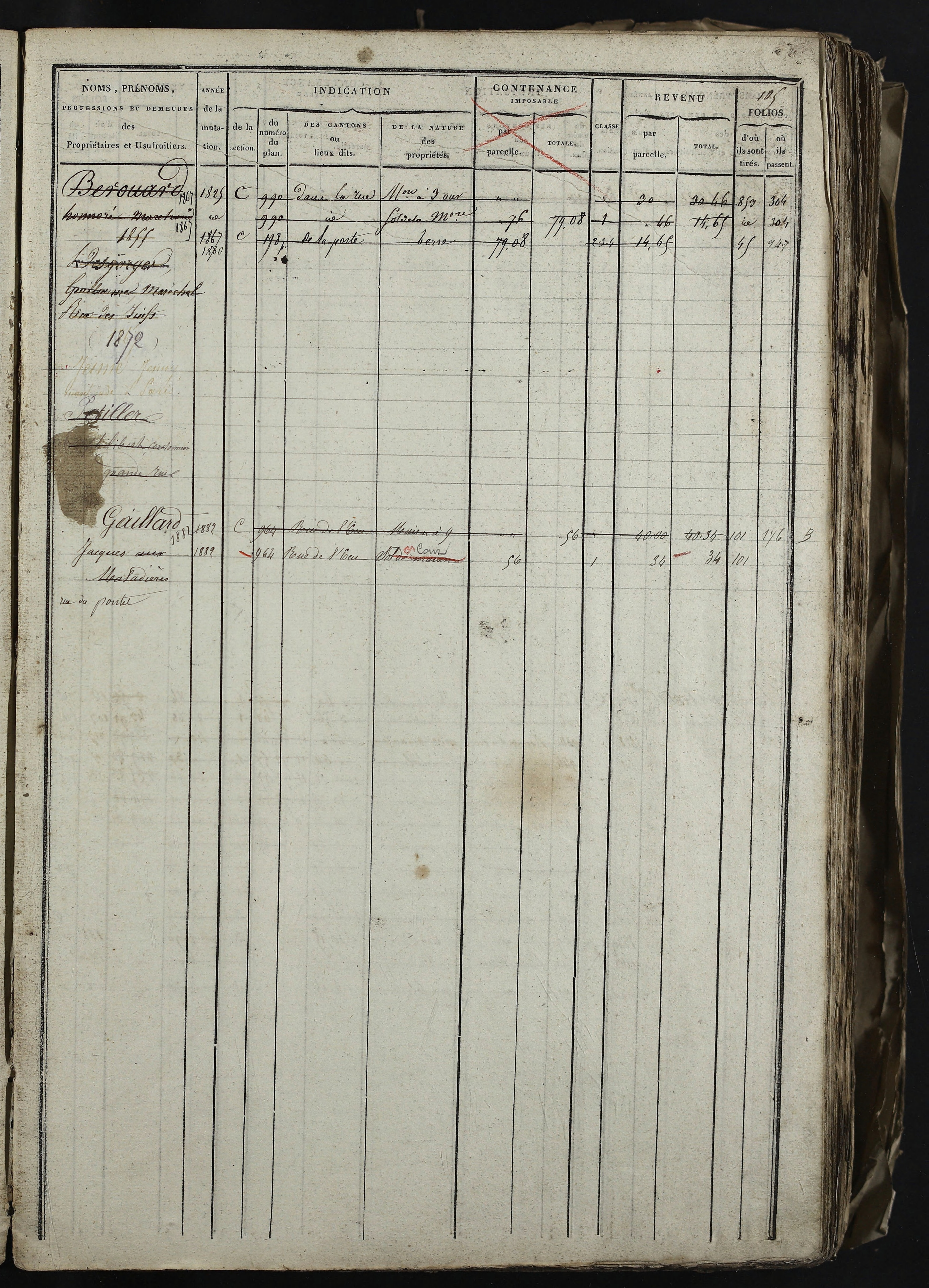 Relevant - 3 P 741 - 3 P 741 -  Folios 1 à 980  (1832-1846)