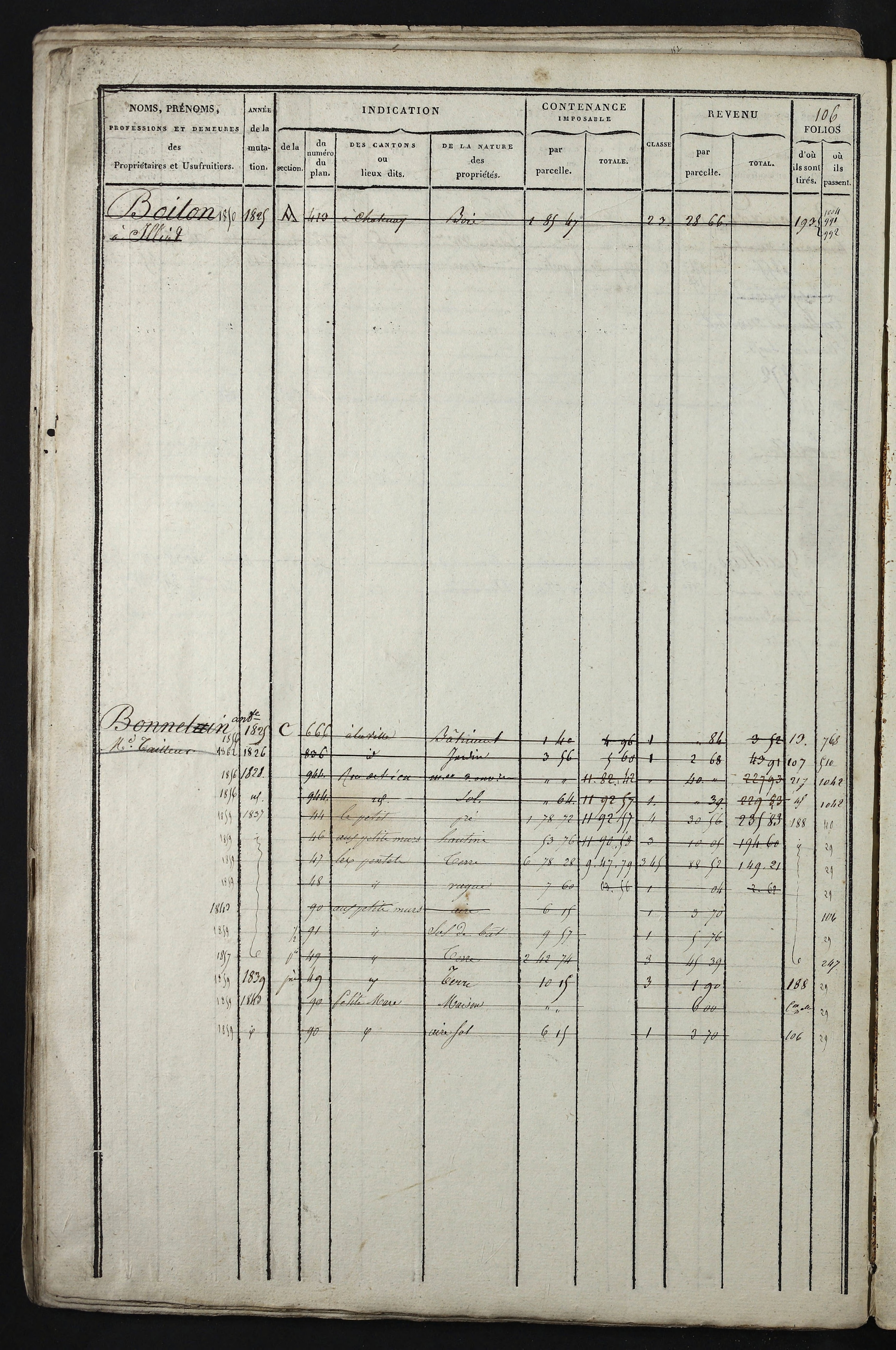 Relevant - 3 P 741 - 3 P 741 -  Folios 1 à 980  (1832-1846)