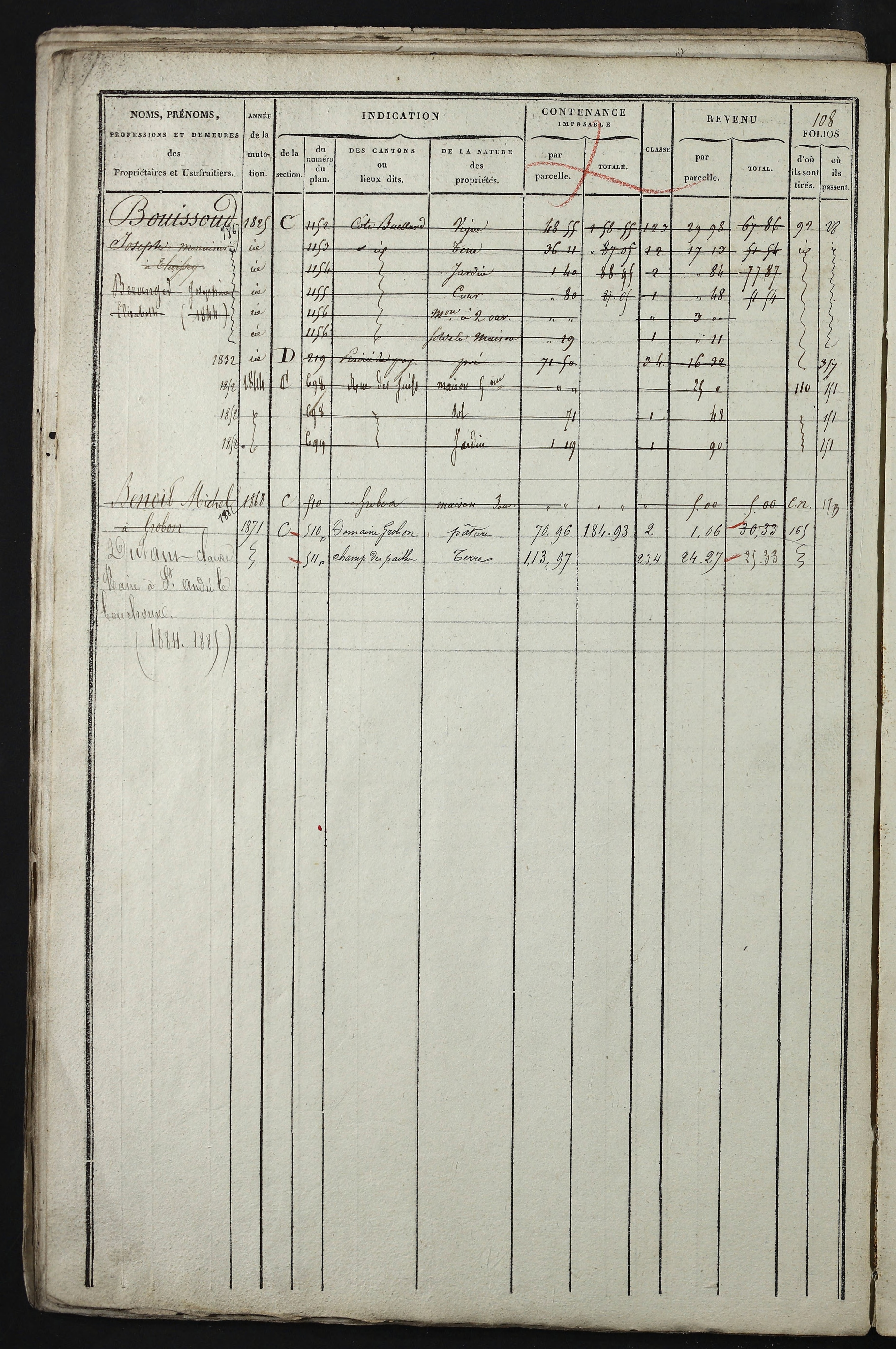 Relevant - 3 P 741 - 3 P 741 -  Folios 1 à 980  (1832-1846)