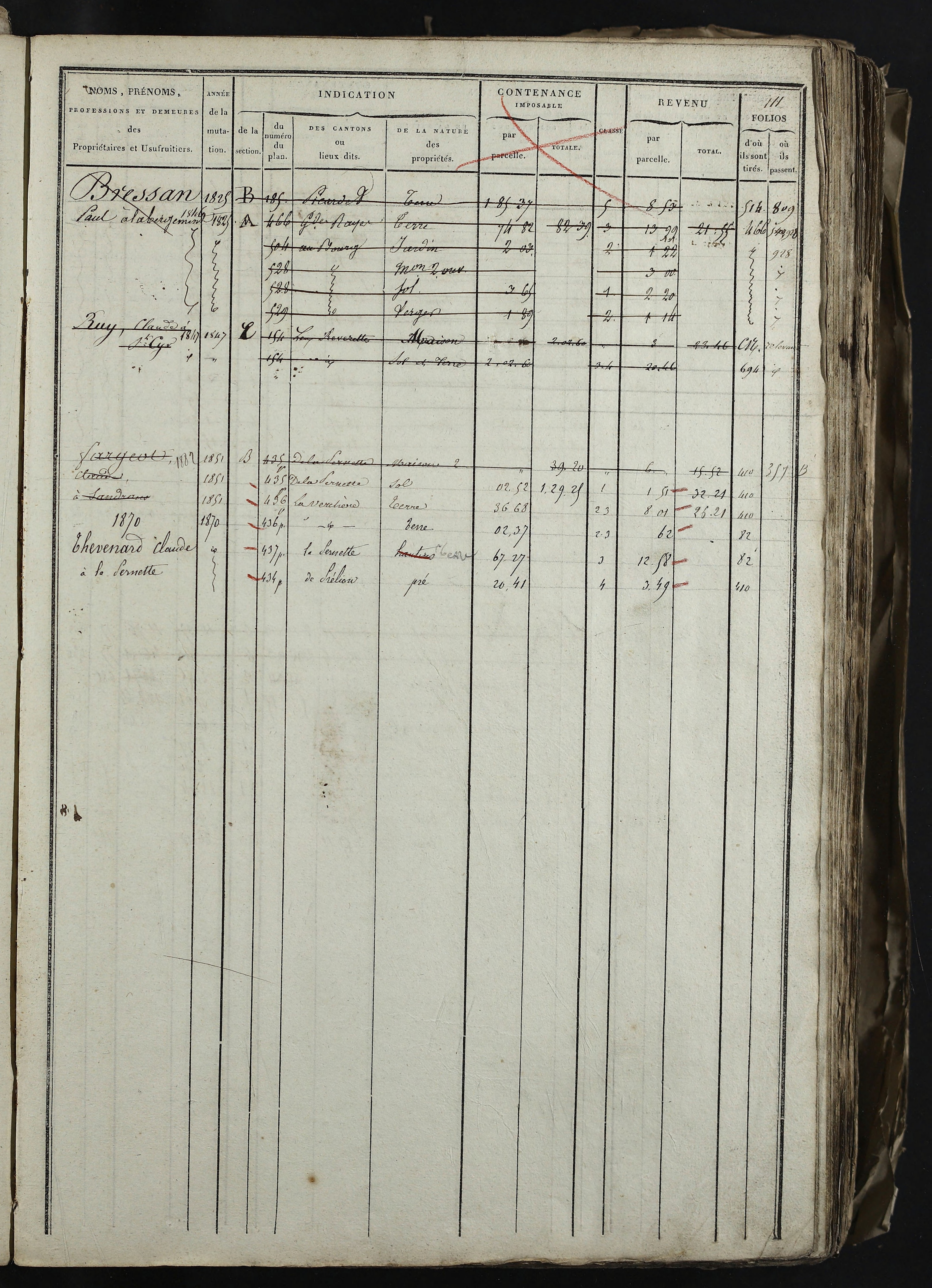 Relevant - 3 P 741 - 3 P 741 -  Folios 1 à 980  (1832-1846)