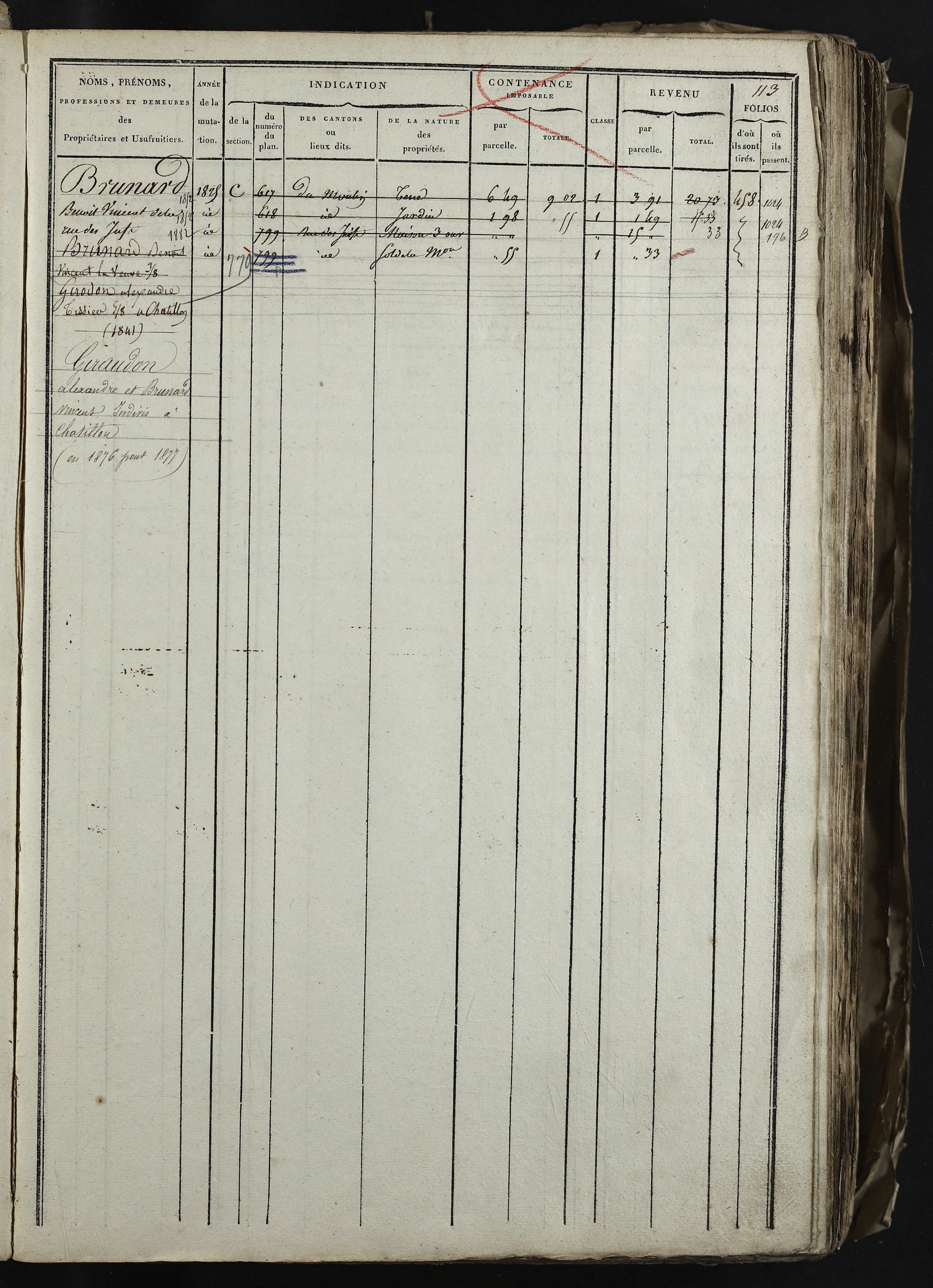 Relevant - 3 P 741 - 3 P 741 -  Folios 1 à 980  (1832-1846)