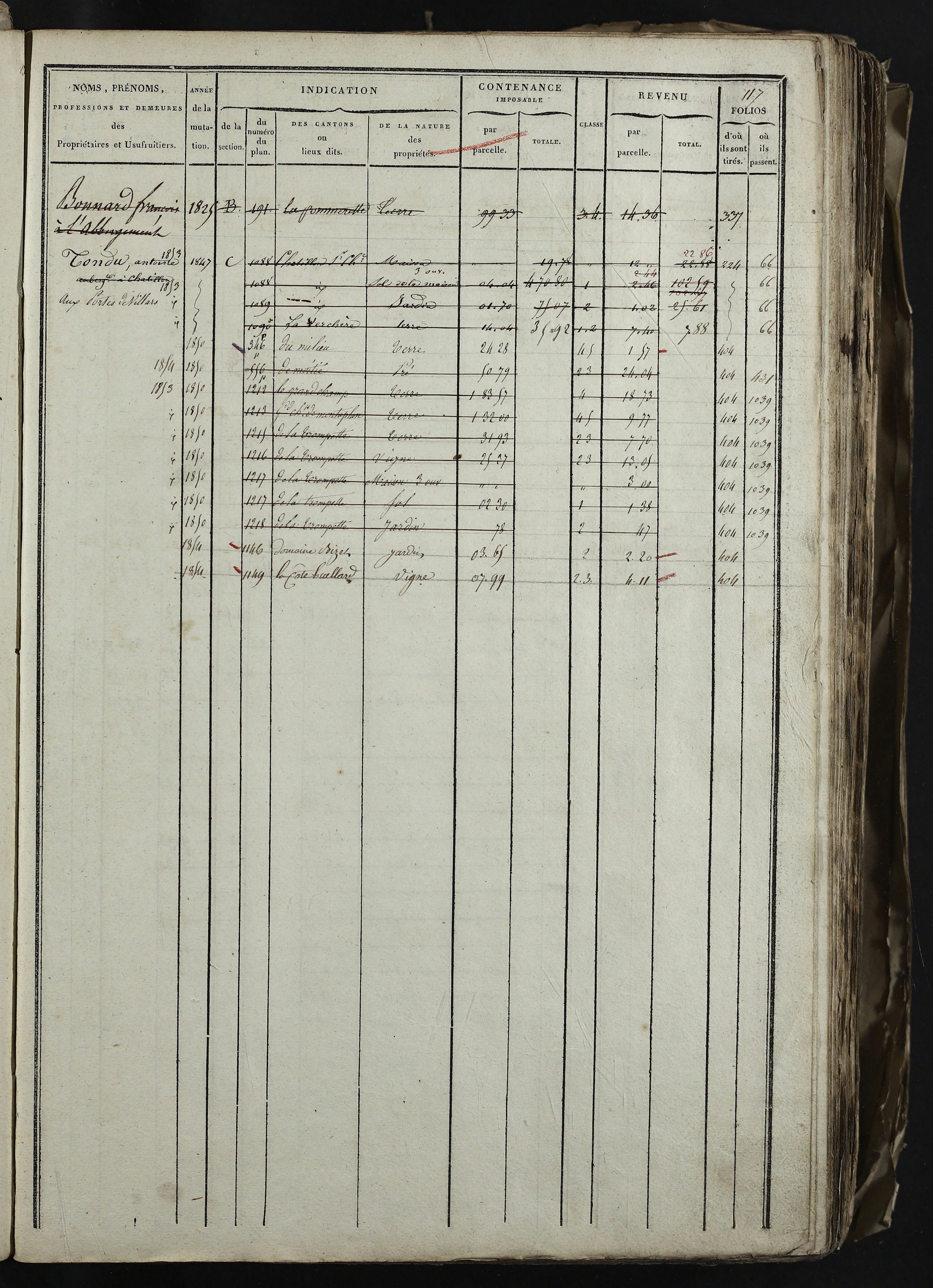 Relevant - 3 P 741 - 3 P 741 -  Folios 1 à 980  (1832-1846)