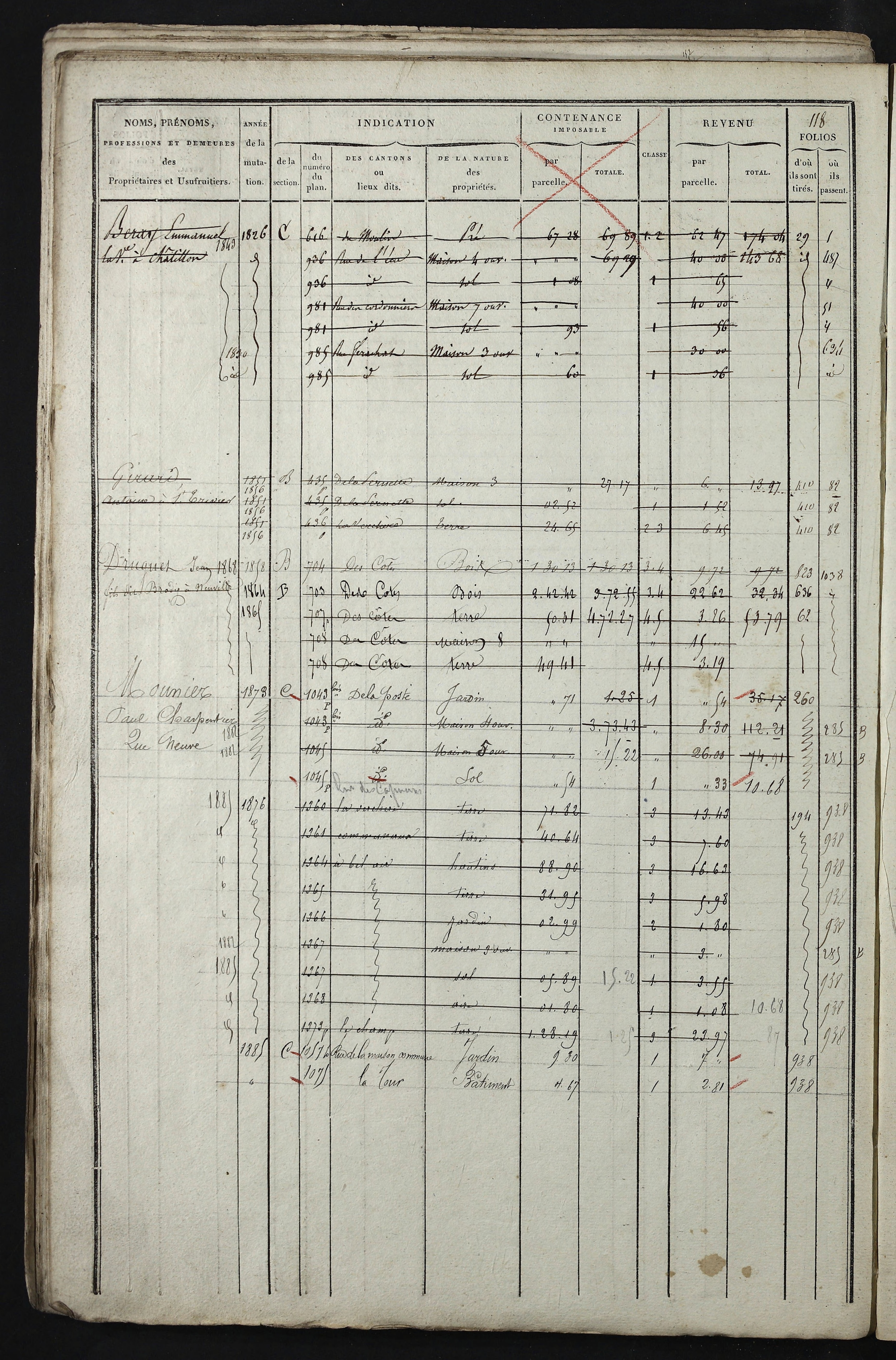 Relevant - 3 P 741 - 3 P 741 -  Folios 1 à 980  (1832-1846)