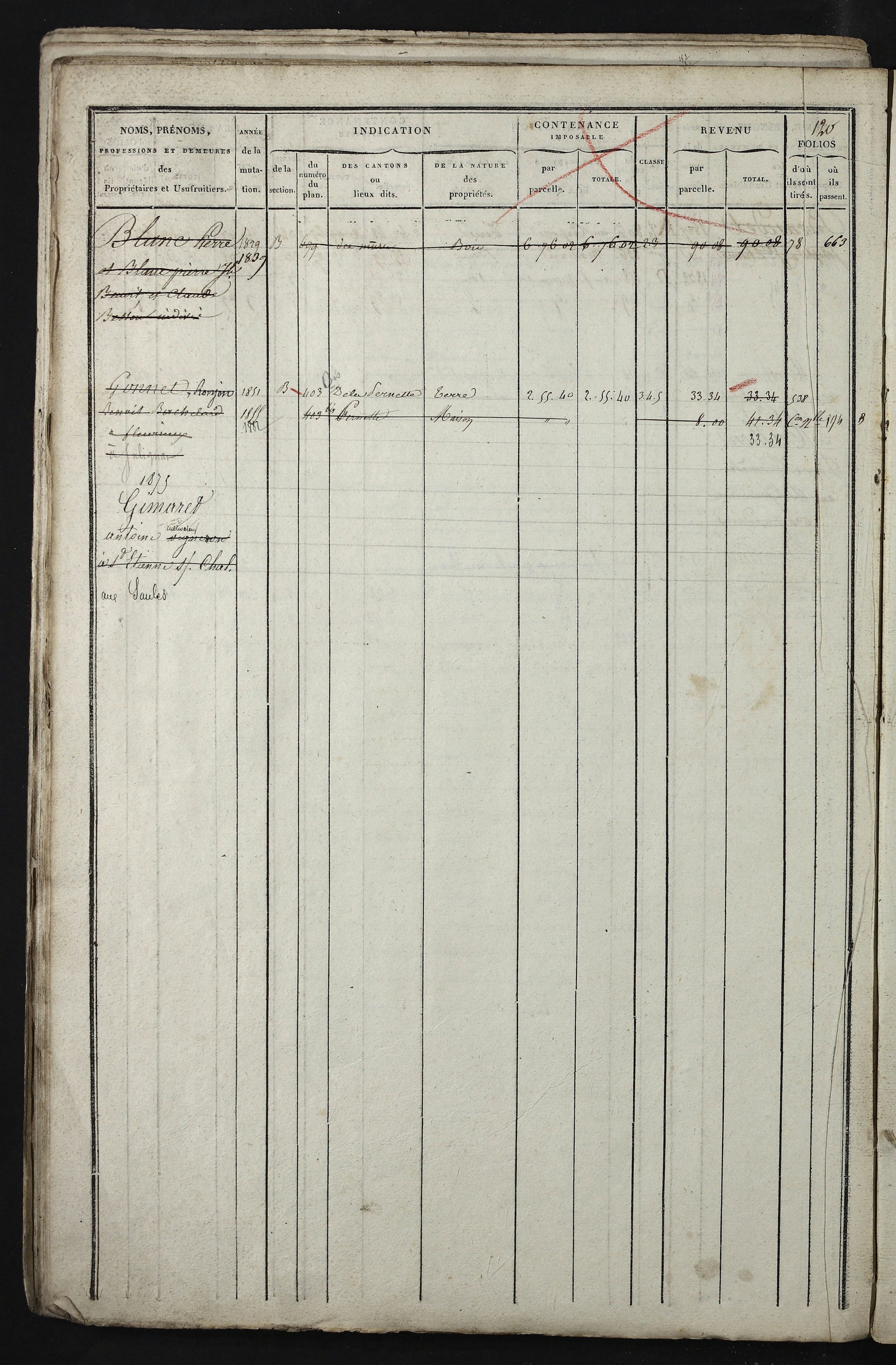 Relevant - 3 P 741 - 3 P 741 -  Folios 1 à 980  (1832-1846)
