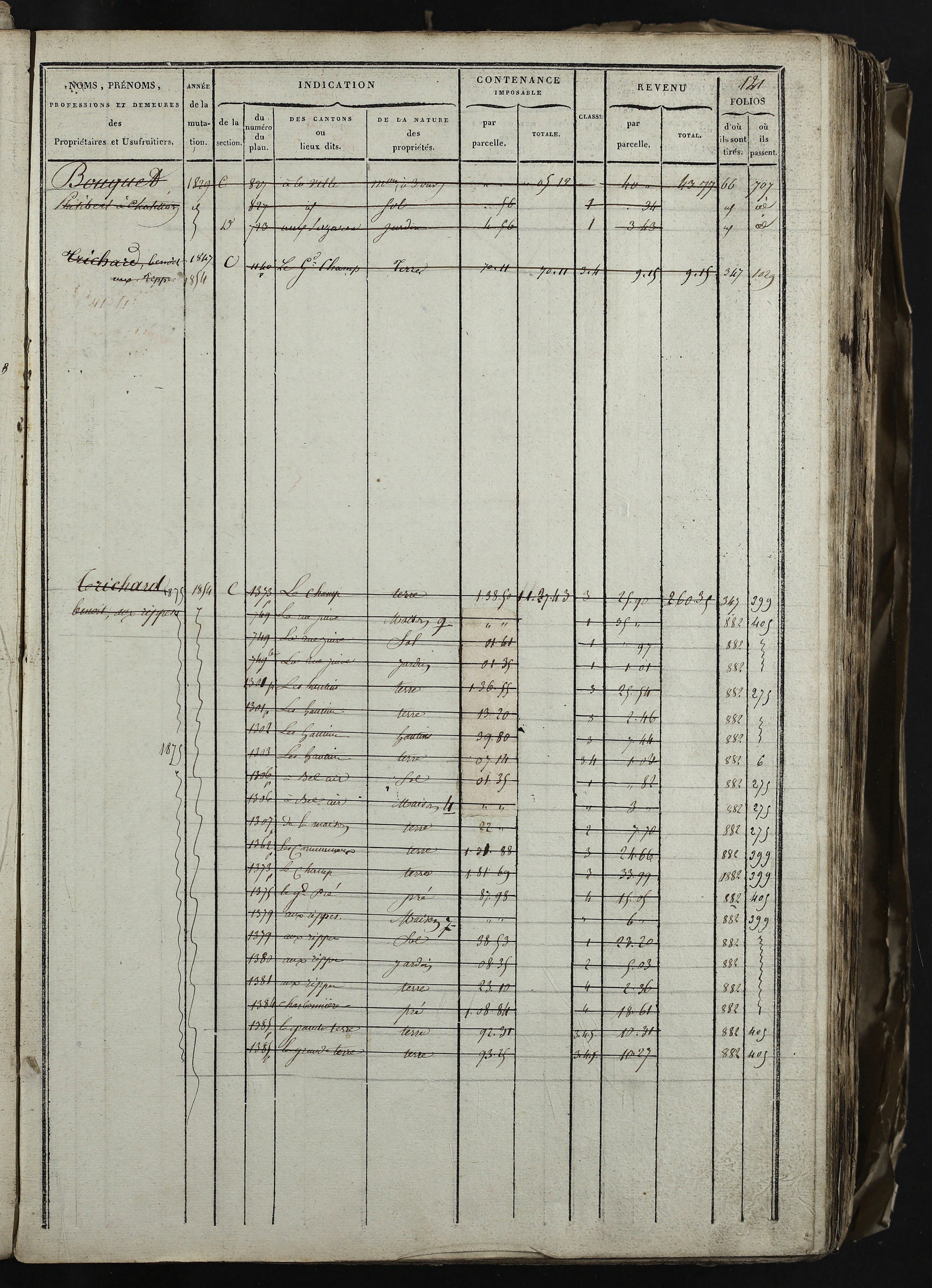 Relevant - 3 P 741 - 3 P 741 -  Folios 1 à 980  (1832-1846)