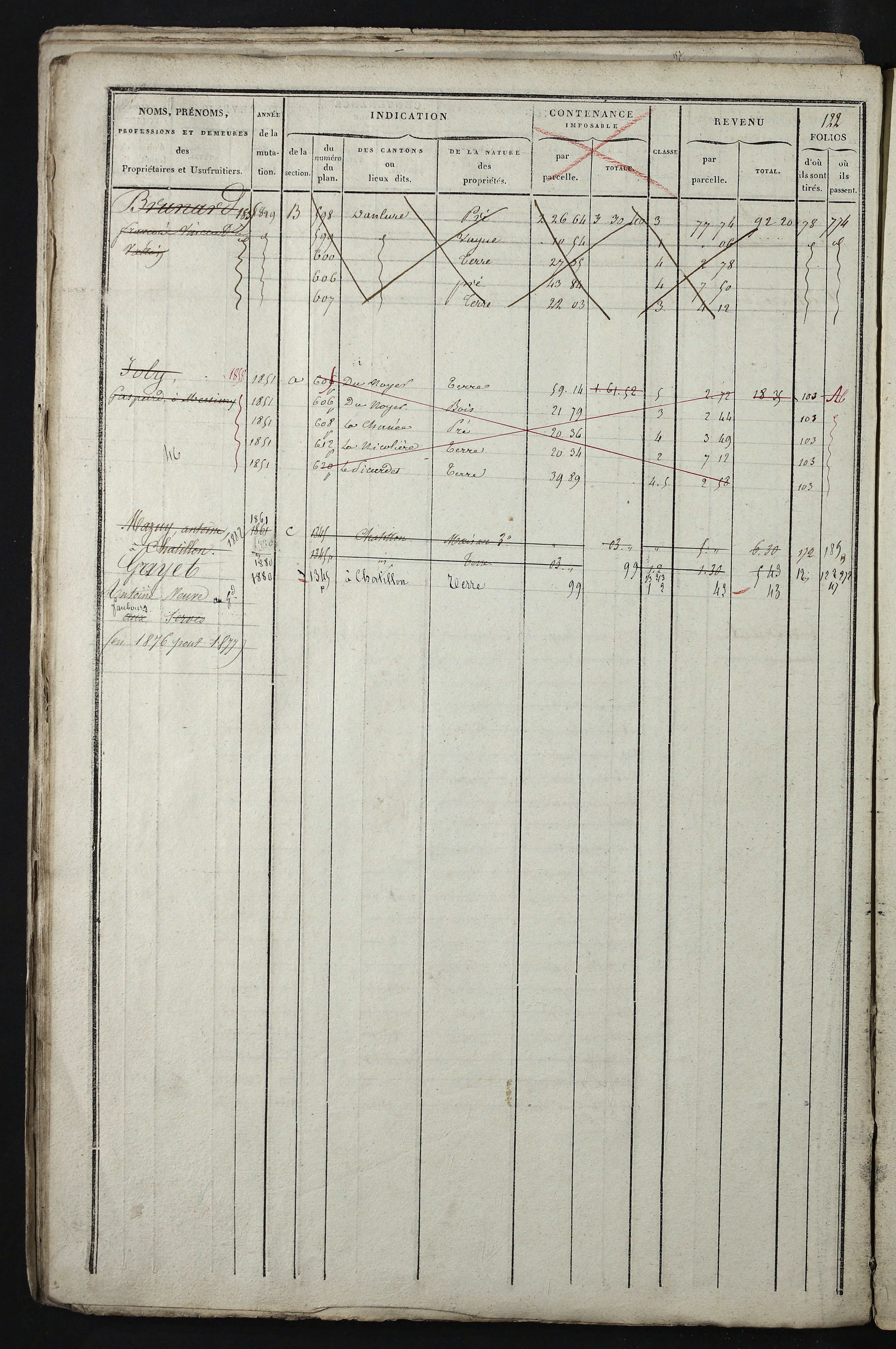 Relevant - 3 P 741 - 3 P 741 -  Folios 1 à 980  (1832-1846)
