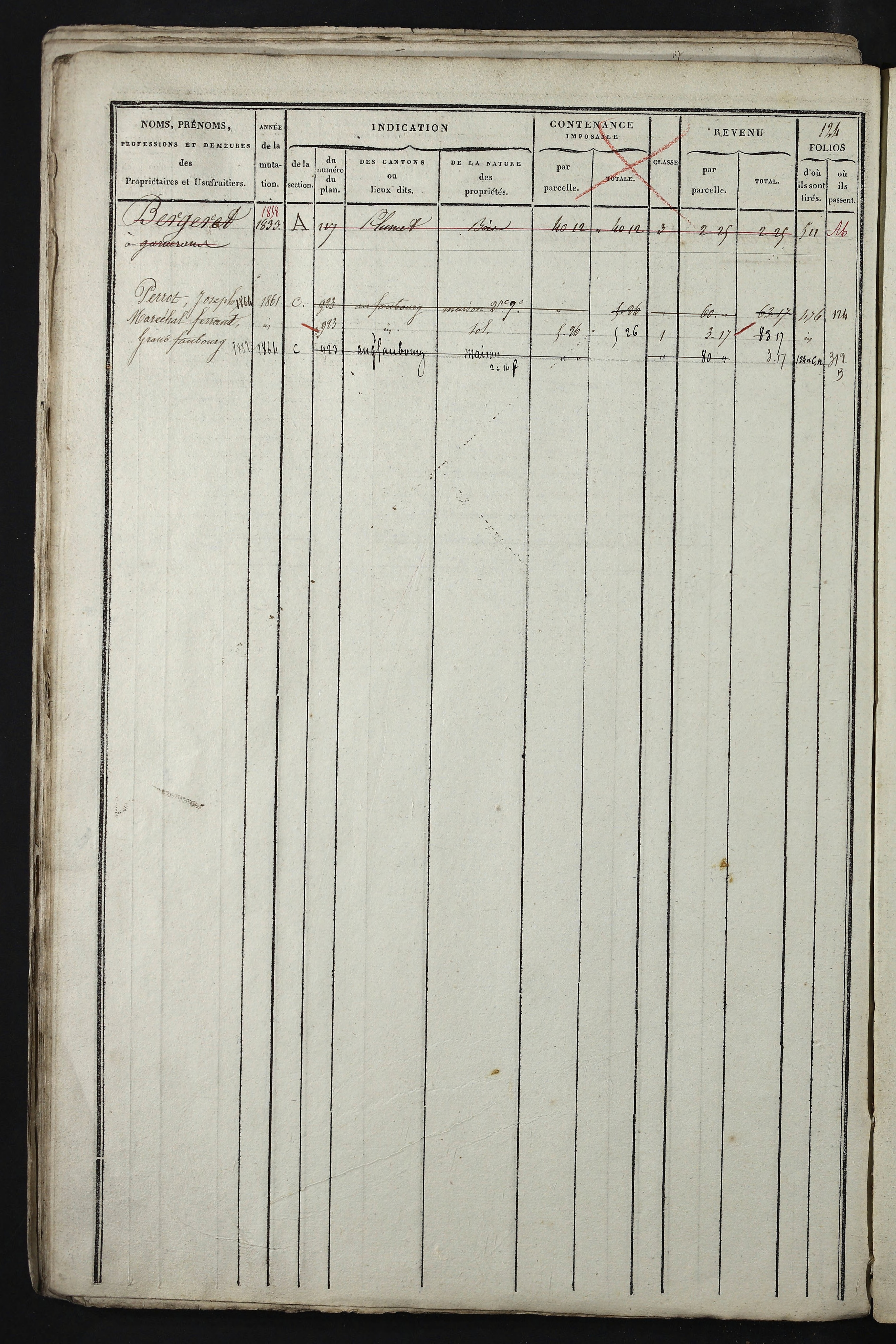 Relevant - 3 P 741 - 3 P 741 -  Folios 1 à 980  (1832-1846)