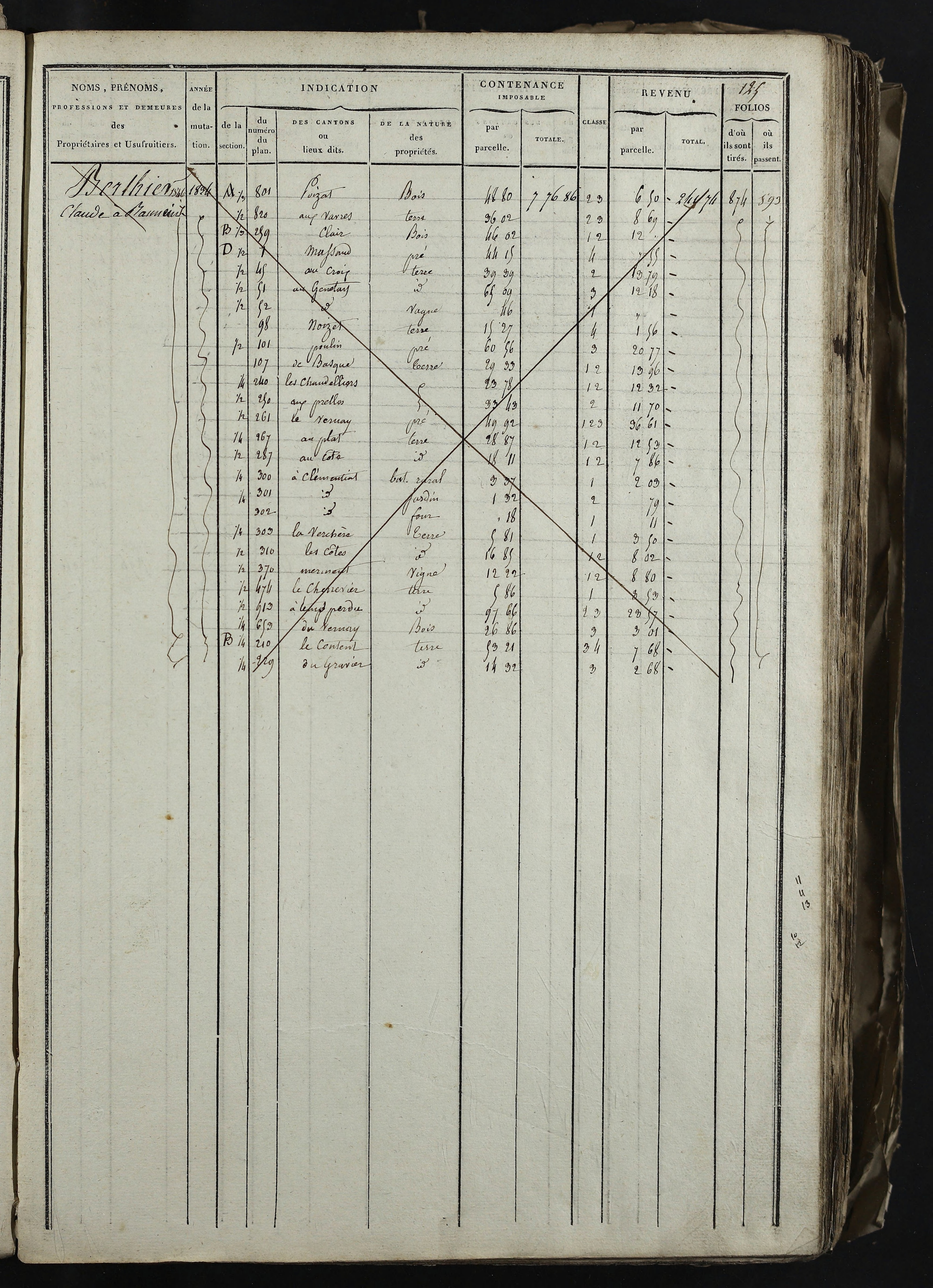 Relevant - 3 P 741 - 3 P 741 -  Folios 1 à 980  (1832-1846)