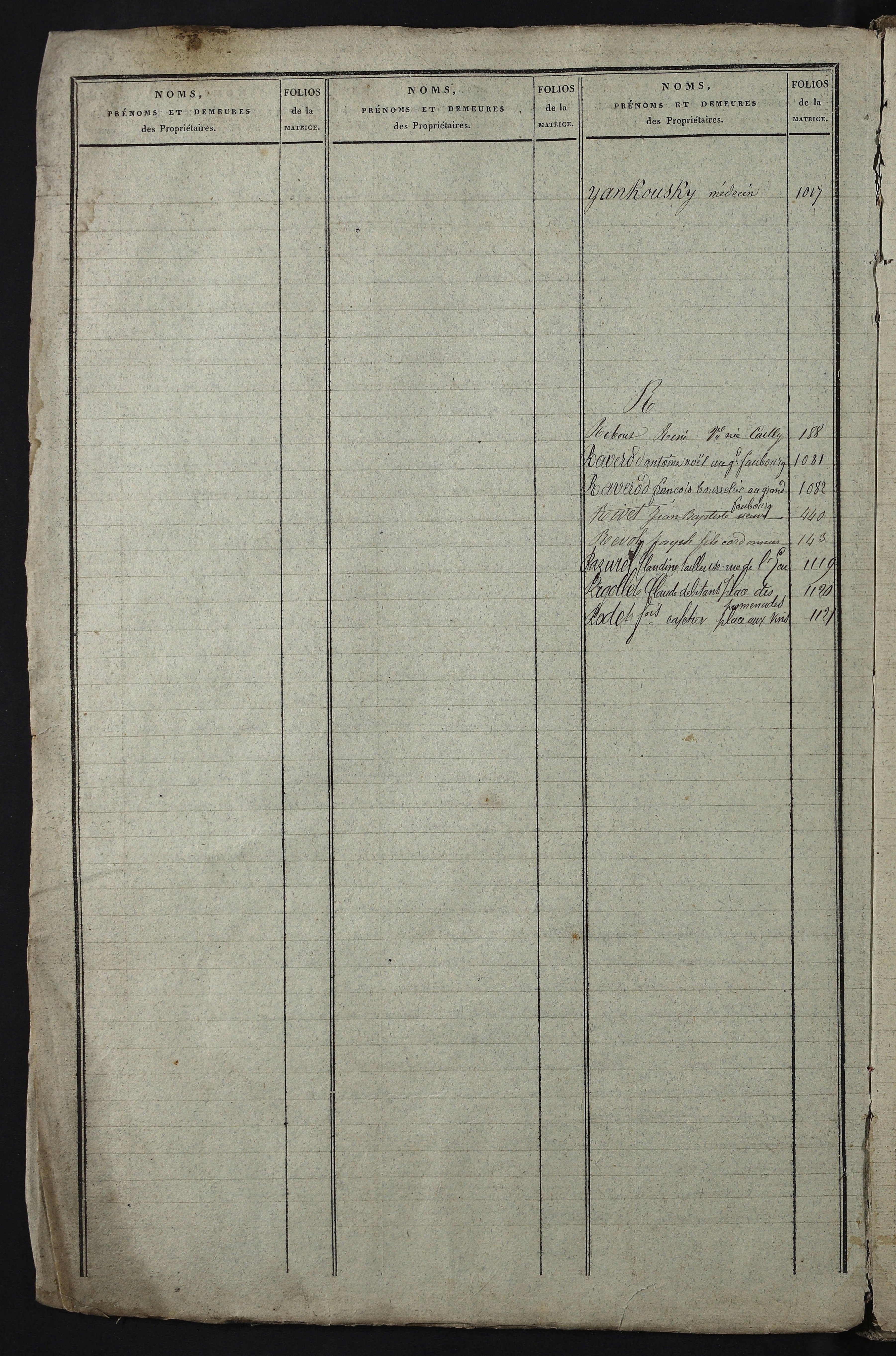 Relevant - 3 P 741 - 3 P 741 -  Folios 1 à 980  (1832-1846)
