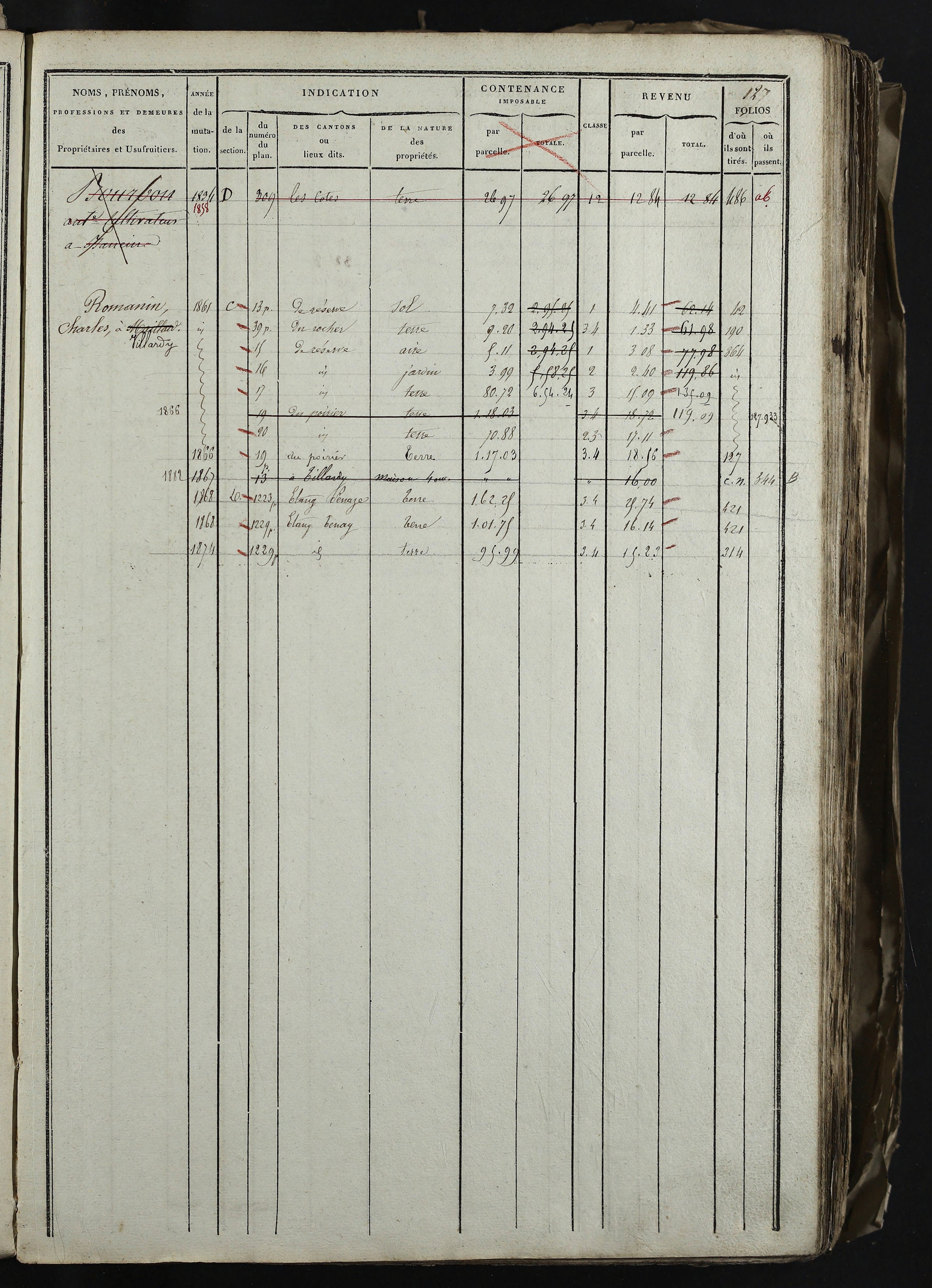 Relevant - 3 P 741 - 3 P 741 -  Folios 1 à 980  (1832-1846)