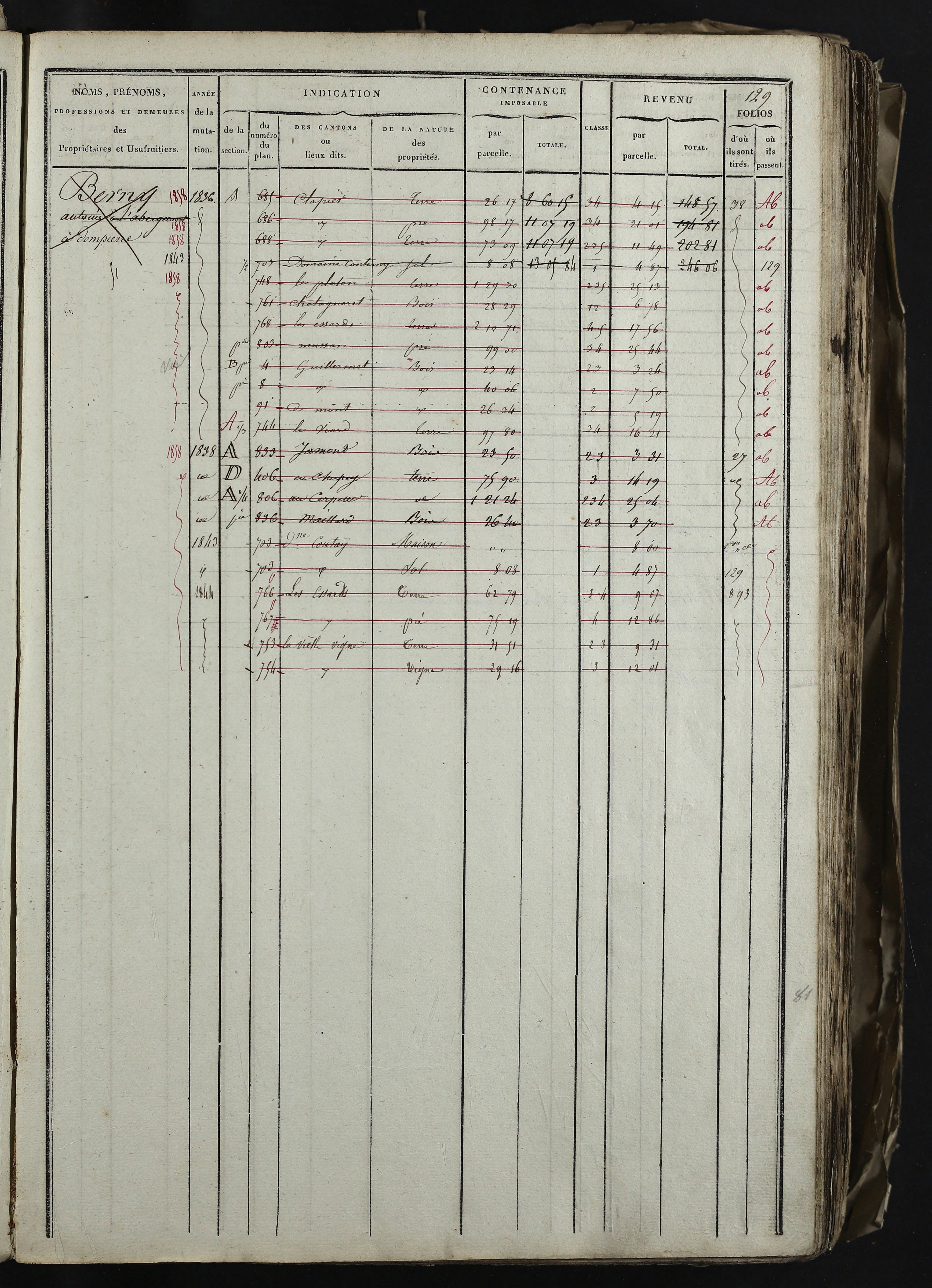 Relevant - 3 P 741 - 3 P 741 -  Folios 1 à 980  (1832-1846)