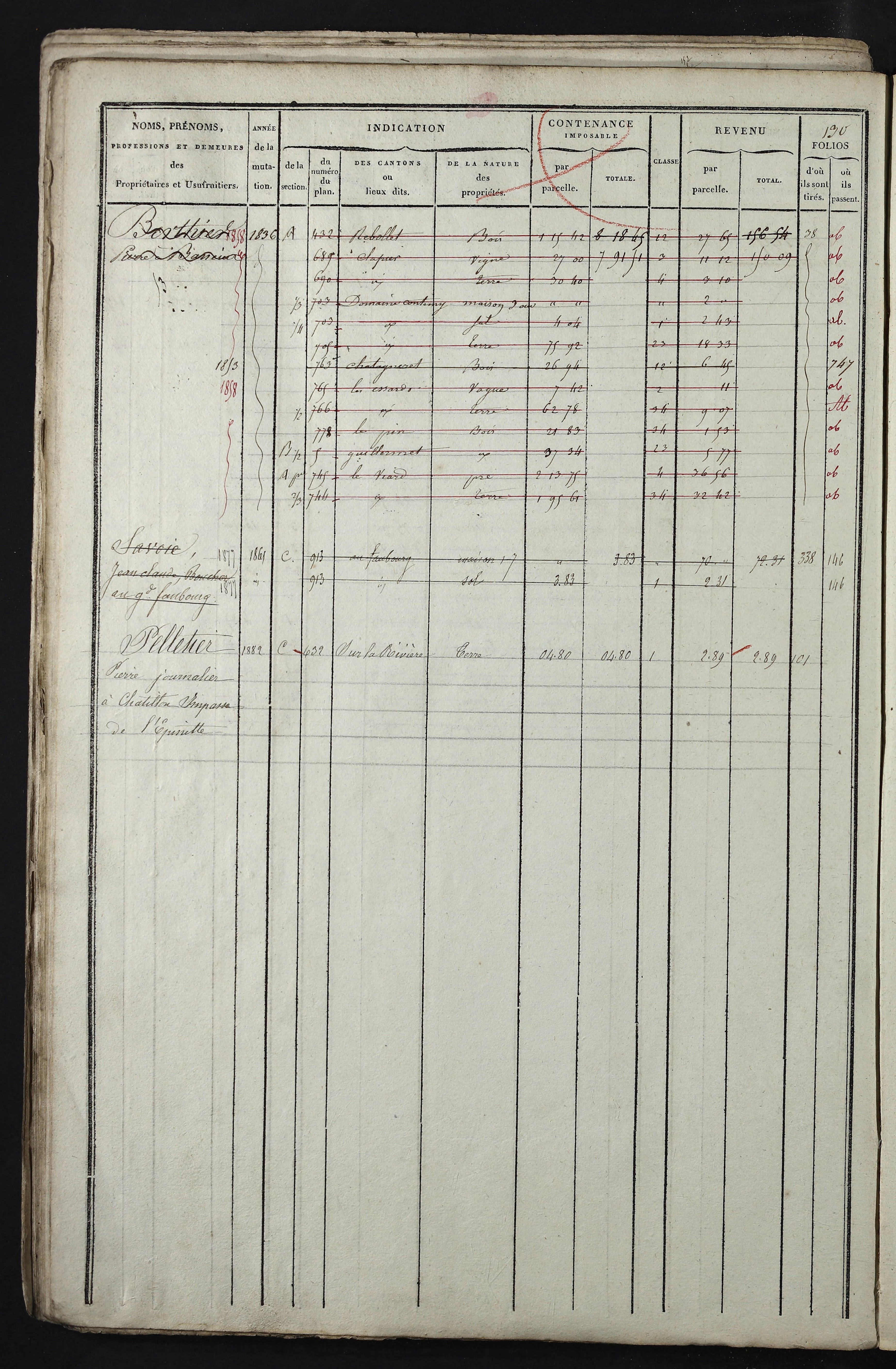 Relevant - 3 P 741 - 3 P 741 -  Folios 1 à 980  (1832-1846)