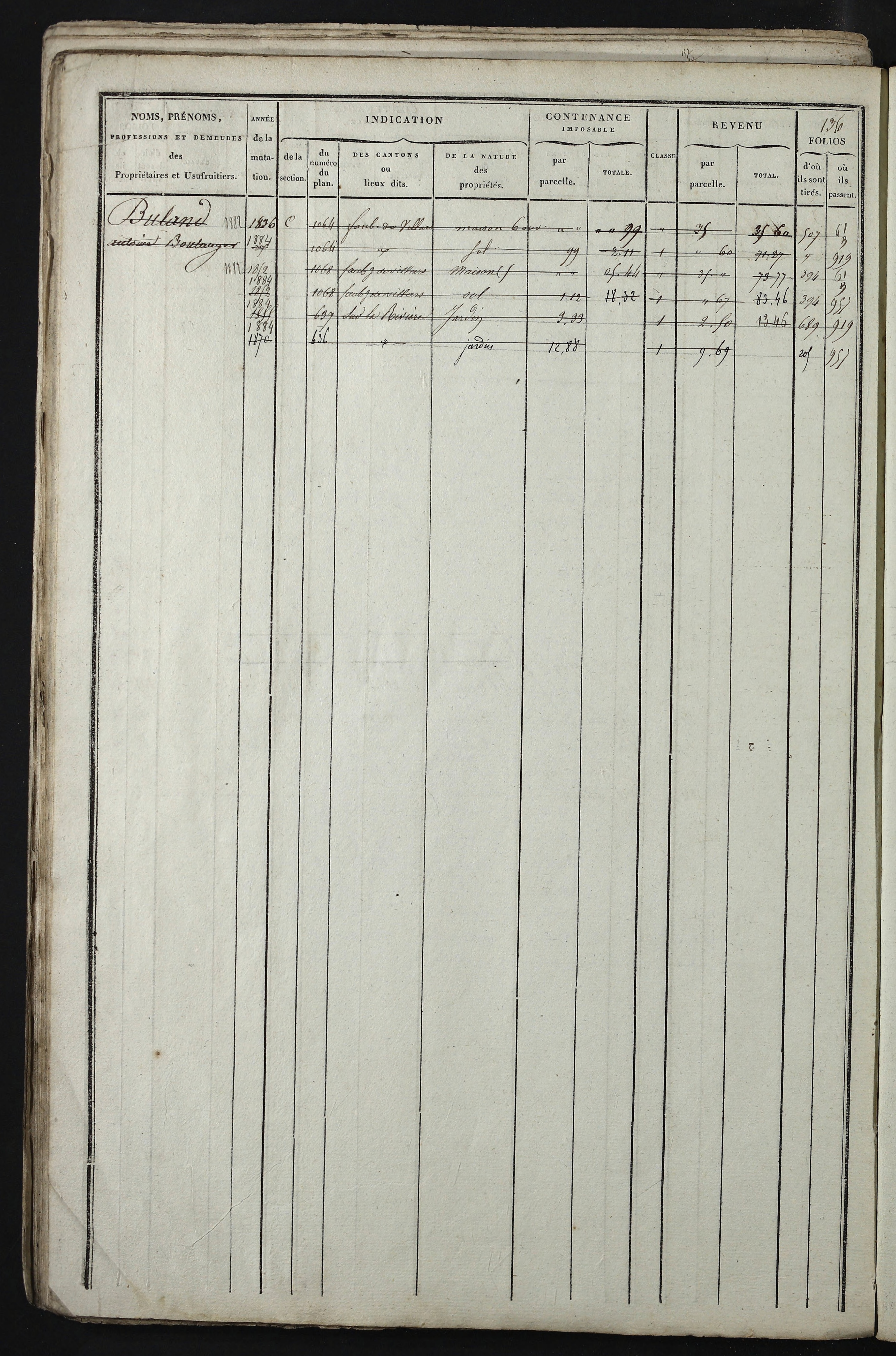 Relevant - 3 P 741 - 3 P 741 -  Folios 1 à 980  (1832-1846)