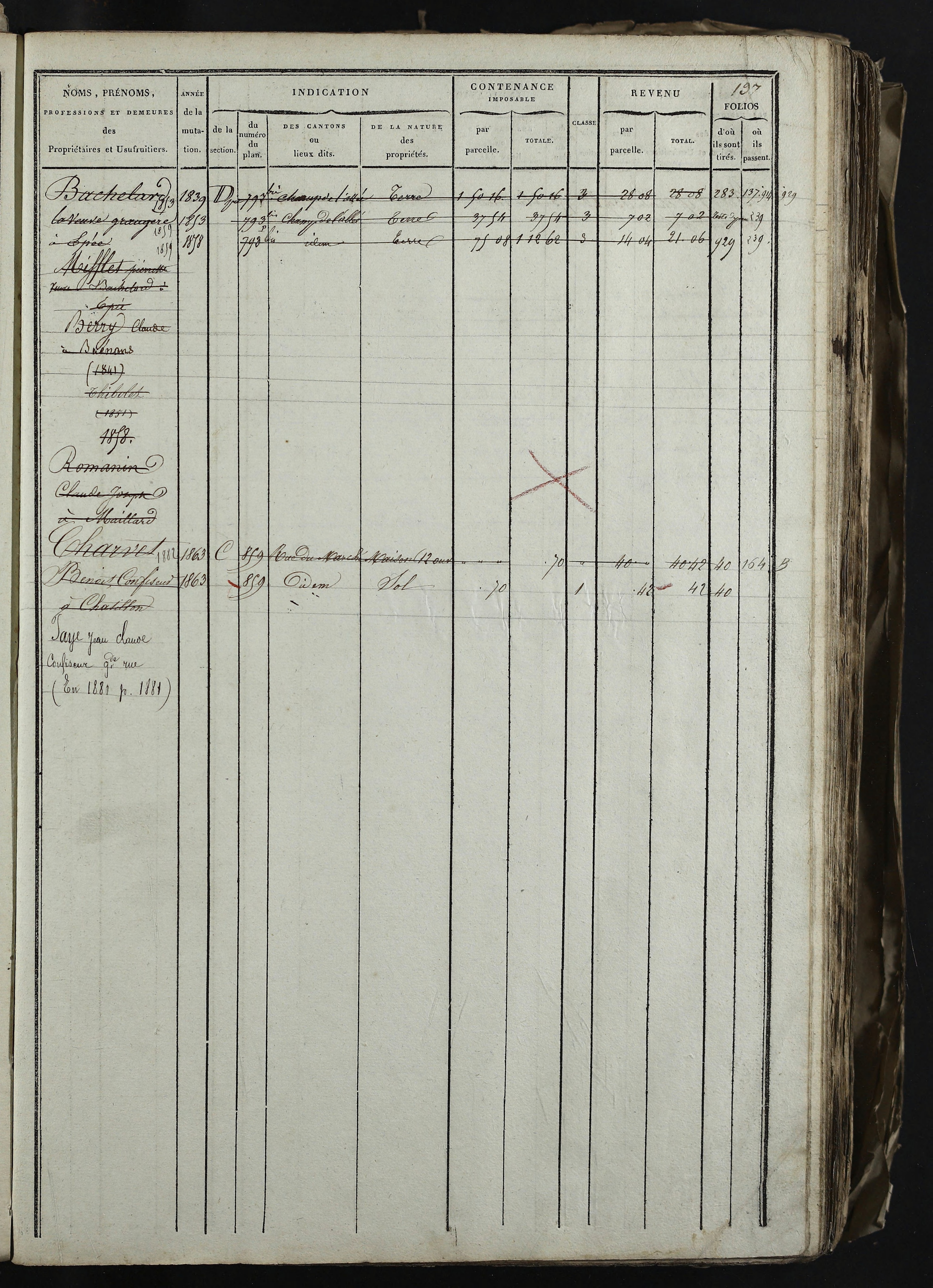 Relevant - 3 P 741 - 3 P 741 -  Folios 1 à 980  (1832-1846)