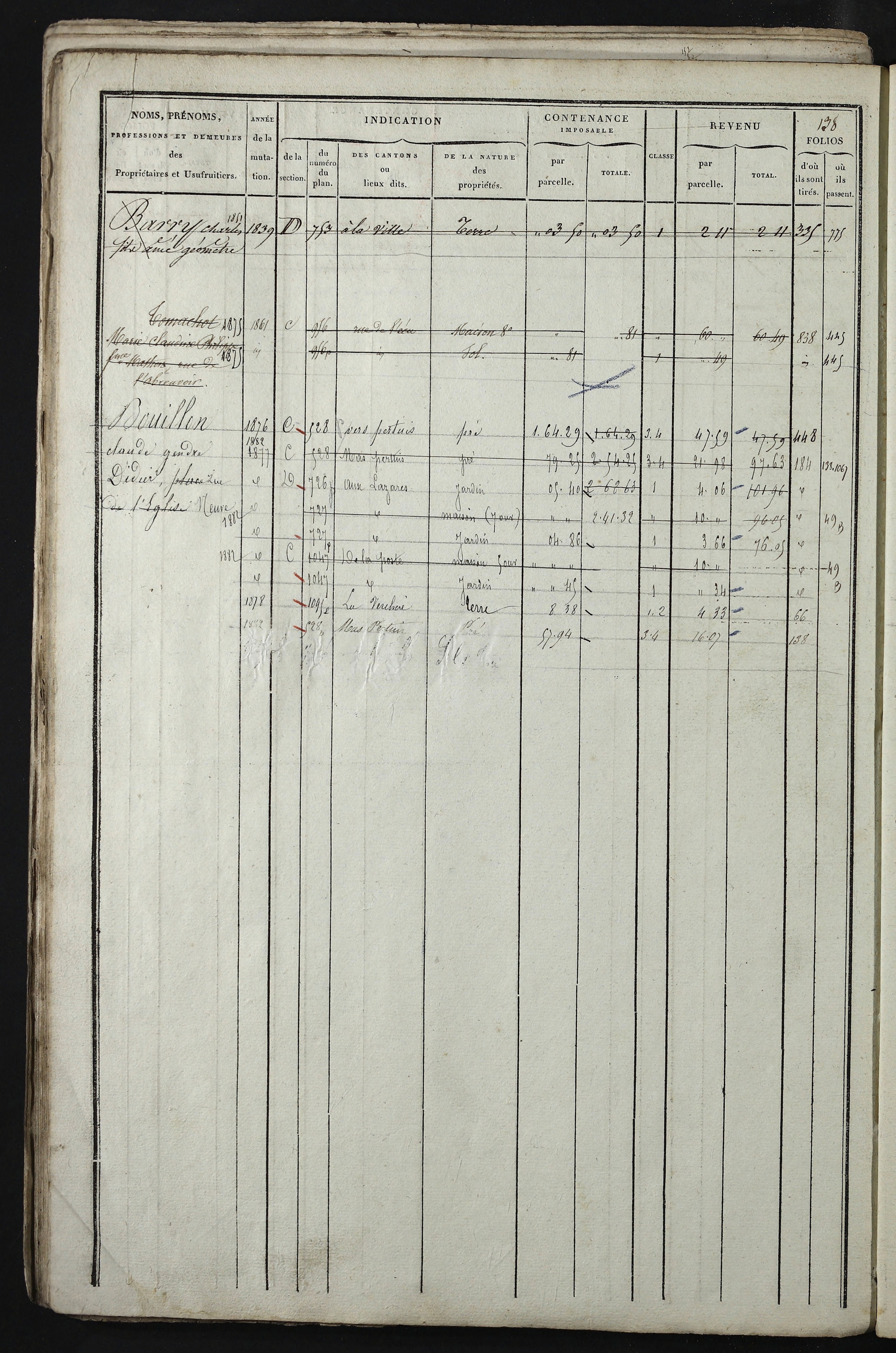 Relevant - 3 P 741 - 3 P 741 -  Folios 1 à 980  (1832-1846)