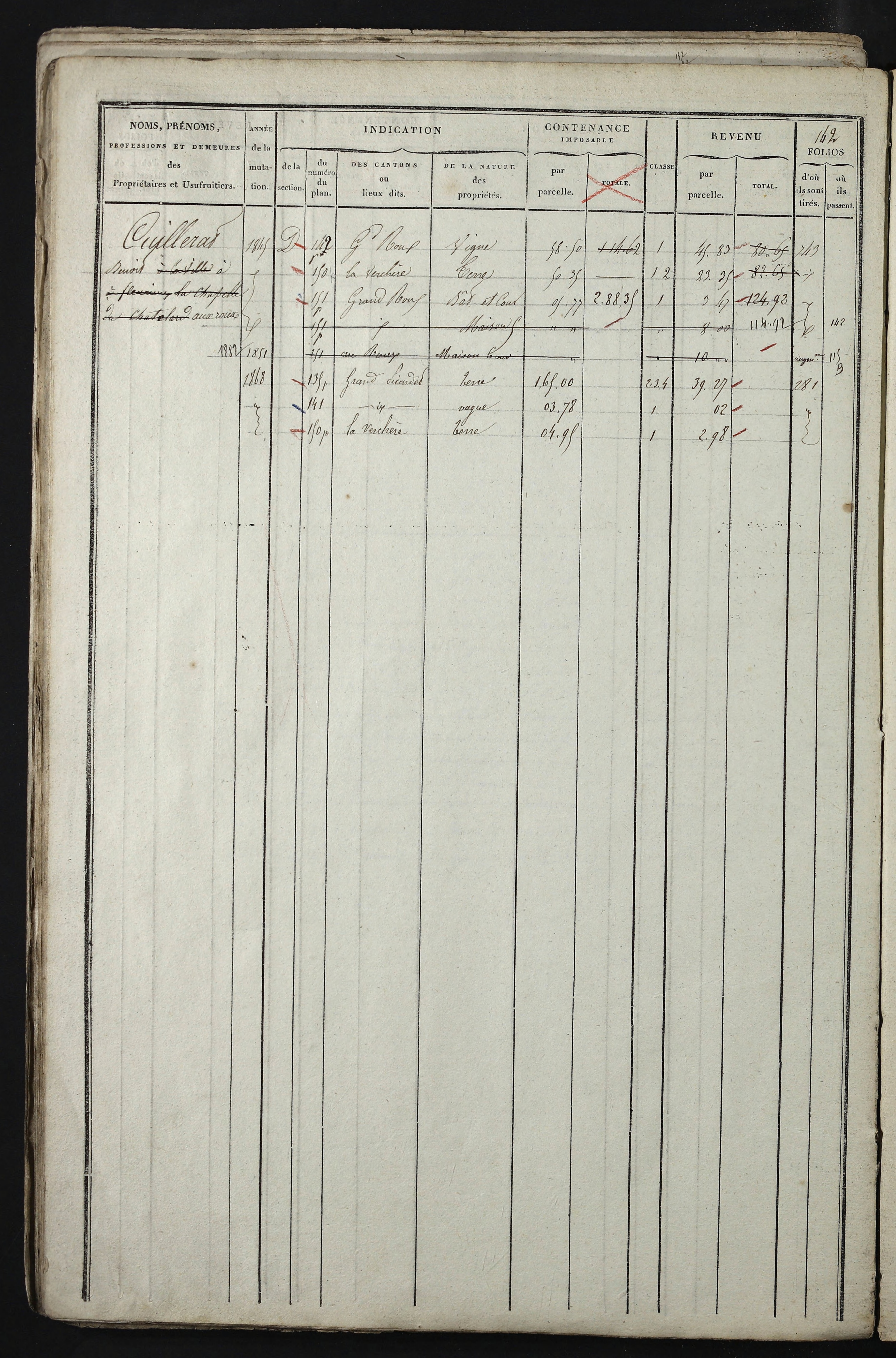 Relevant - 3 P 741 - 3 P 741 -  Folios 1 à 980  (1832-1846)