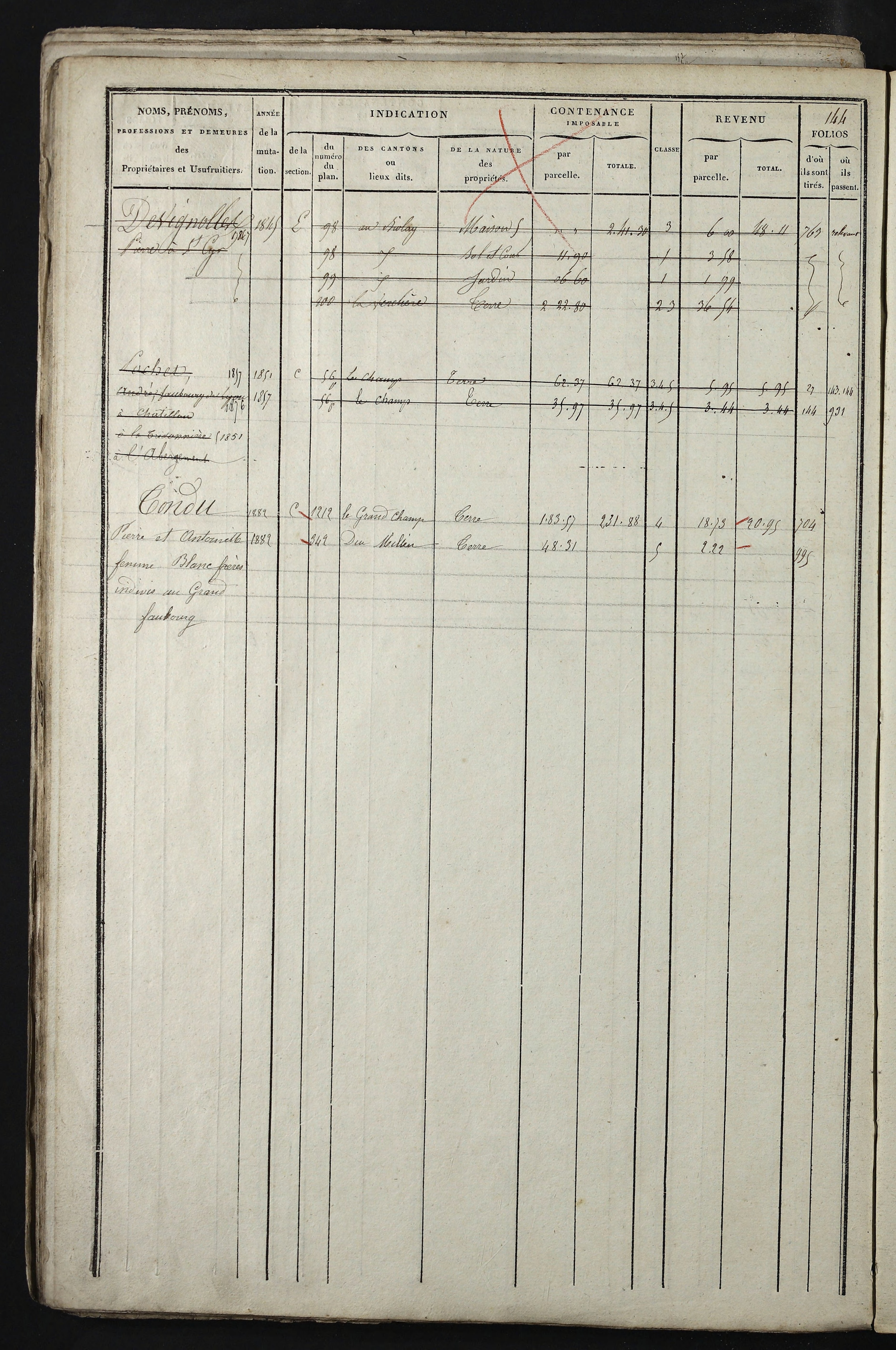 Relevant - 3 P 741 - 3 P 741 -  Folios 1 à 980  (1832-1846)
